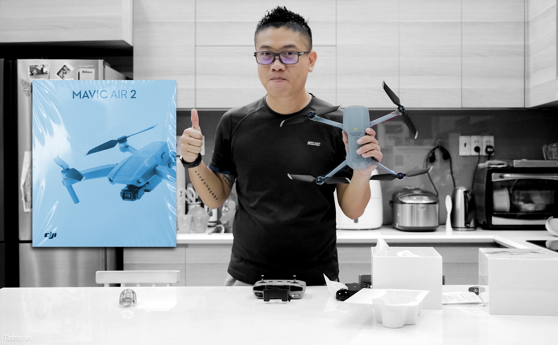 Trên tay DJI Mavic Air 2: nâng cấp cực kỳ đáng giá, bay 34 phút, xa 10Km