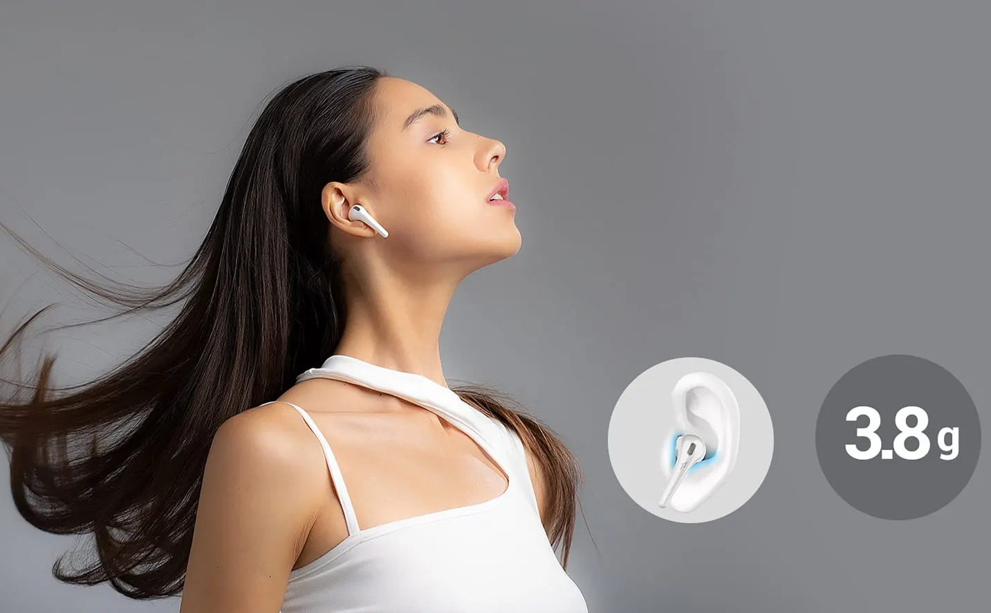 #CES21: 1More ComfoBuds - tai nghe true wireless siêu nhẹ chỉ 3.8g, giá 49.99$