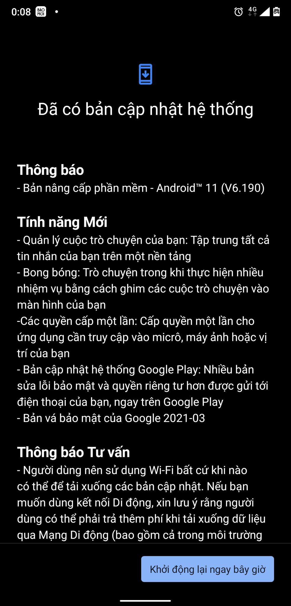 Nokia ra dòng sp mới, chả quan tâm lắm, nhg mà con 8.1 cùi của mình đc lên 11 rùi, cảm nhận bạn...
