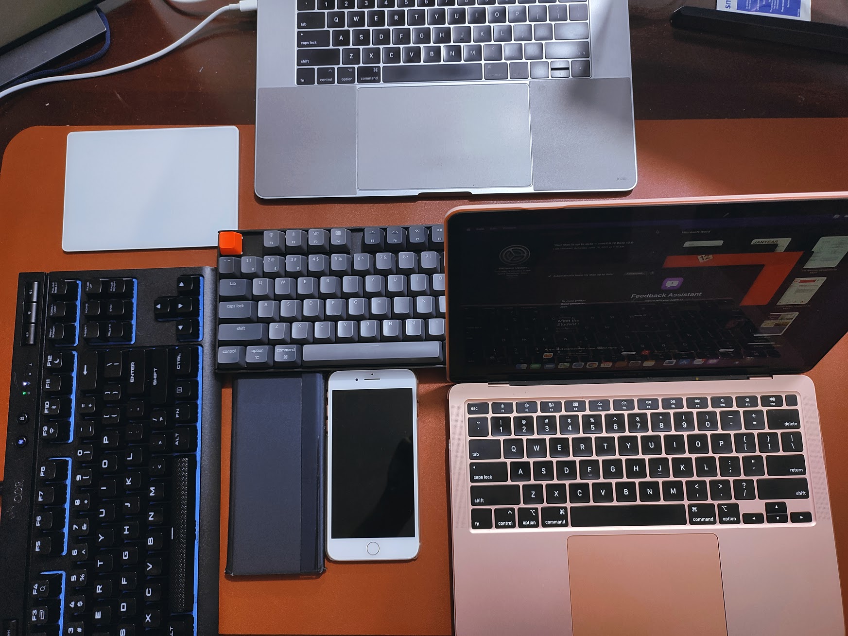 Review Review Thảm da trải bàn Deskpad S-Case 90 x 40 cm
