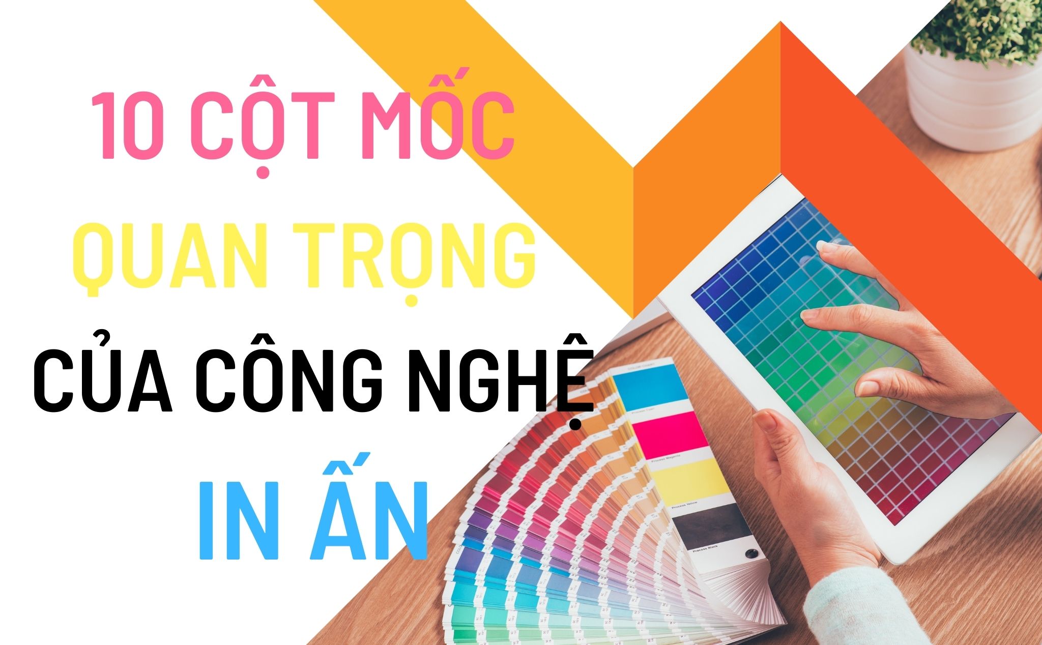 Infographic: 10 cột mốc quan trọng của công nghệ in ấn