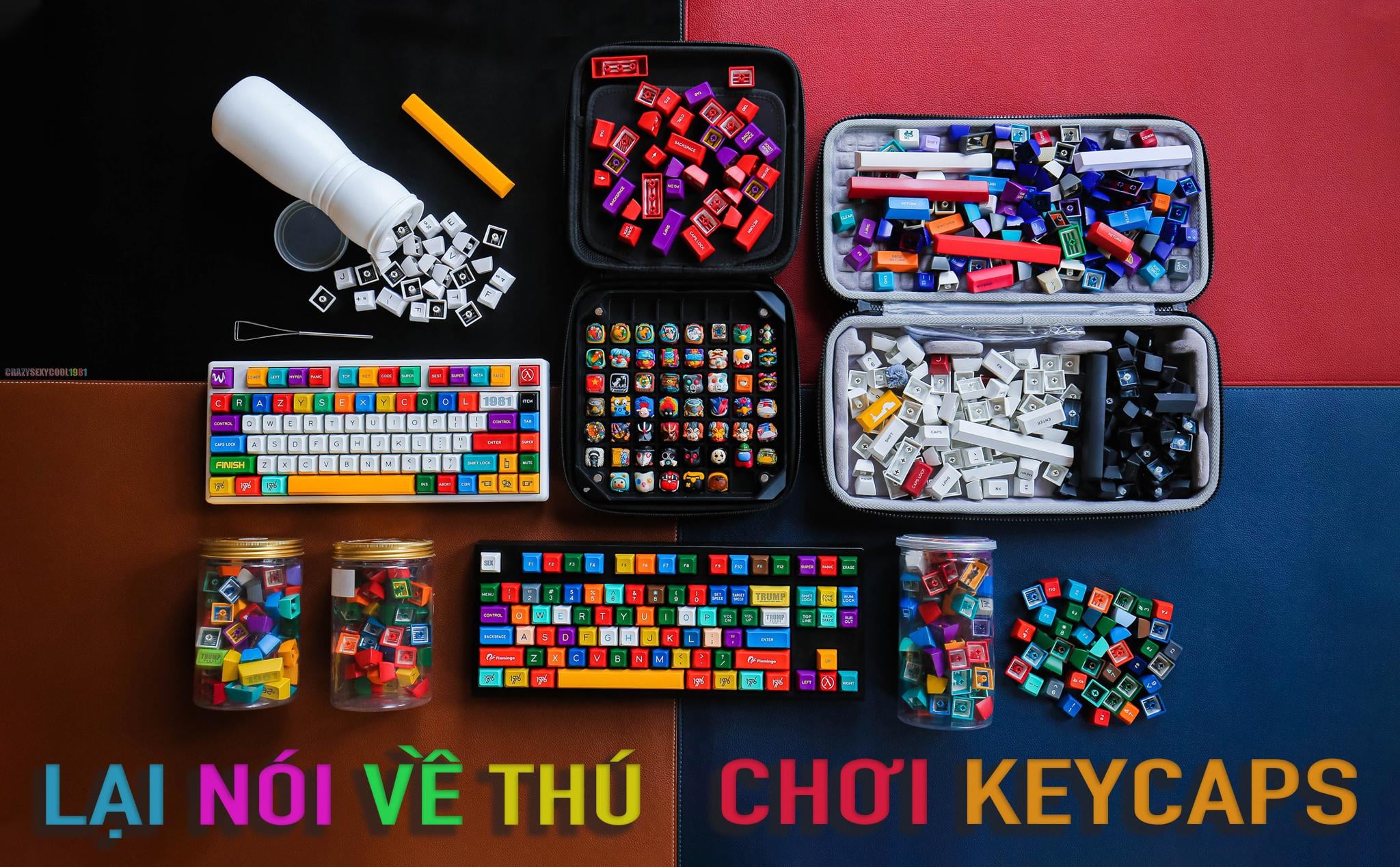Lại nói về thú chơi keycaps
