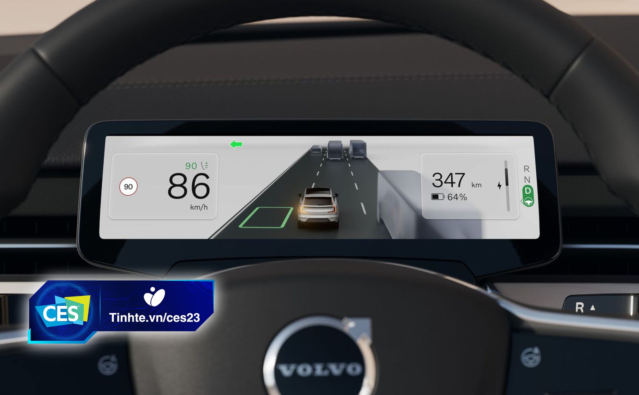 #CES23: Google Maps phiên bản độ phân giải cao chuẩn bị có mặt trên xe của Volvo và Polestar