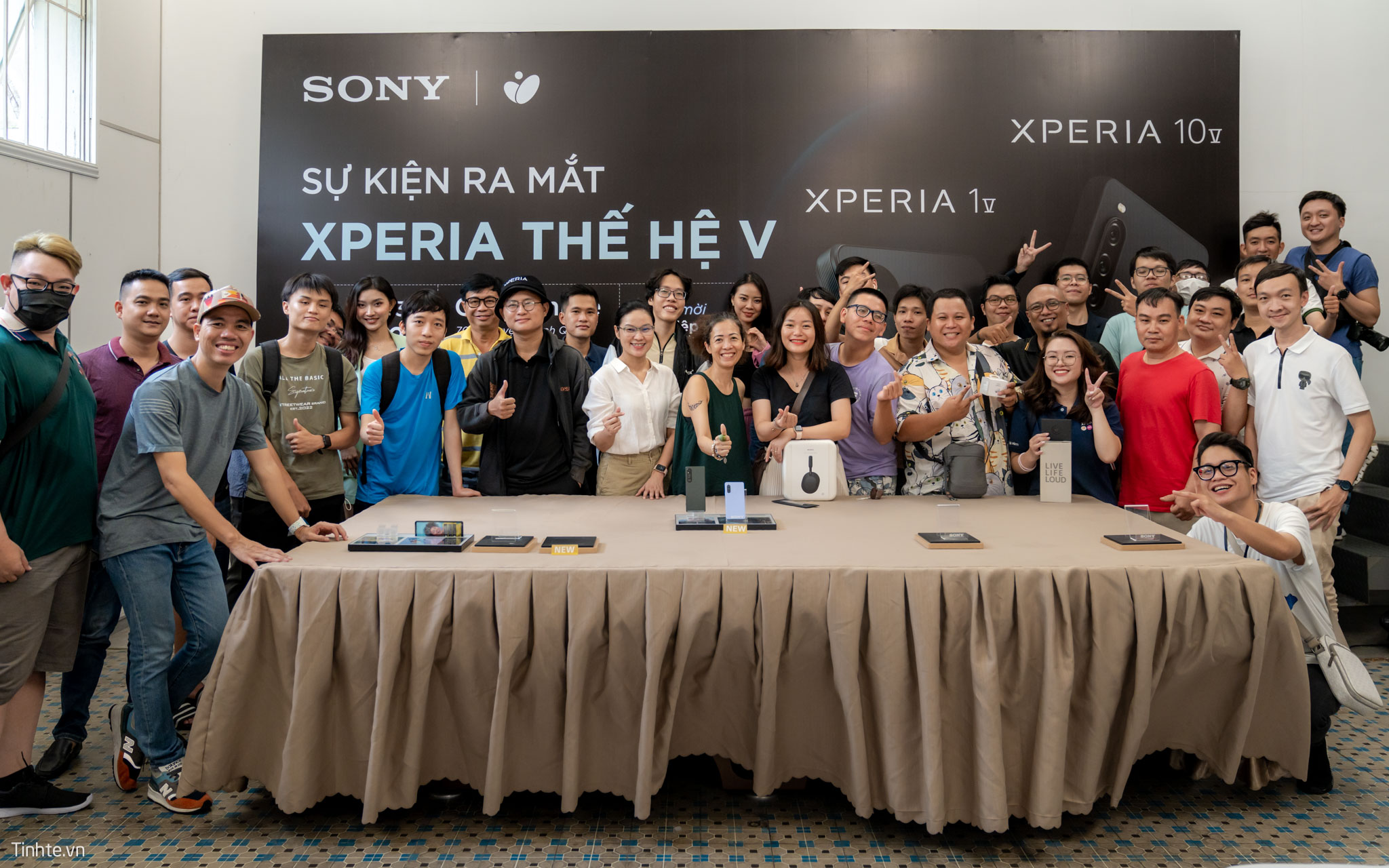 Hình ảnh sự kiện ra mắt Sony Xperia 1 V, Xperia 10 V