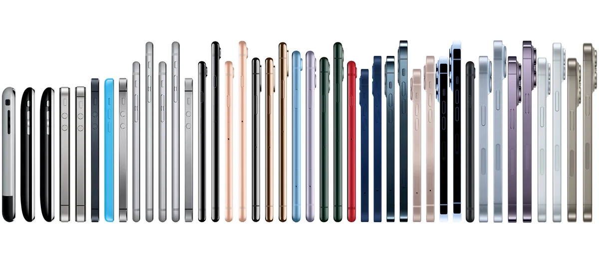 16 năm của iPhone ^.^