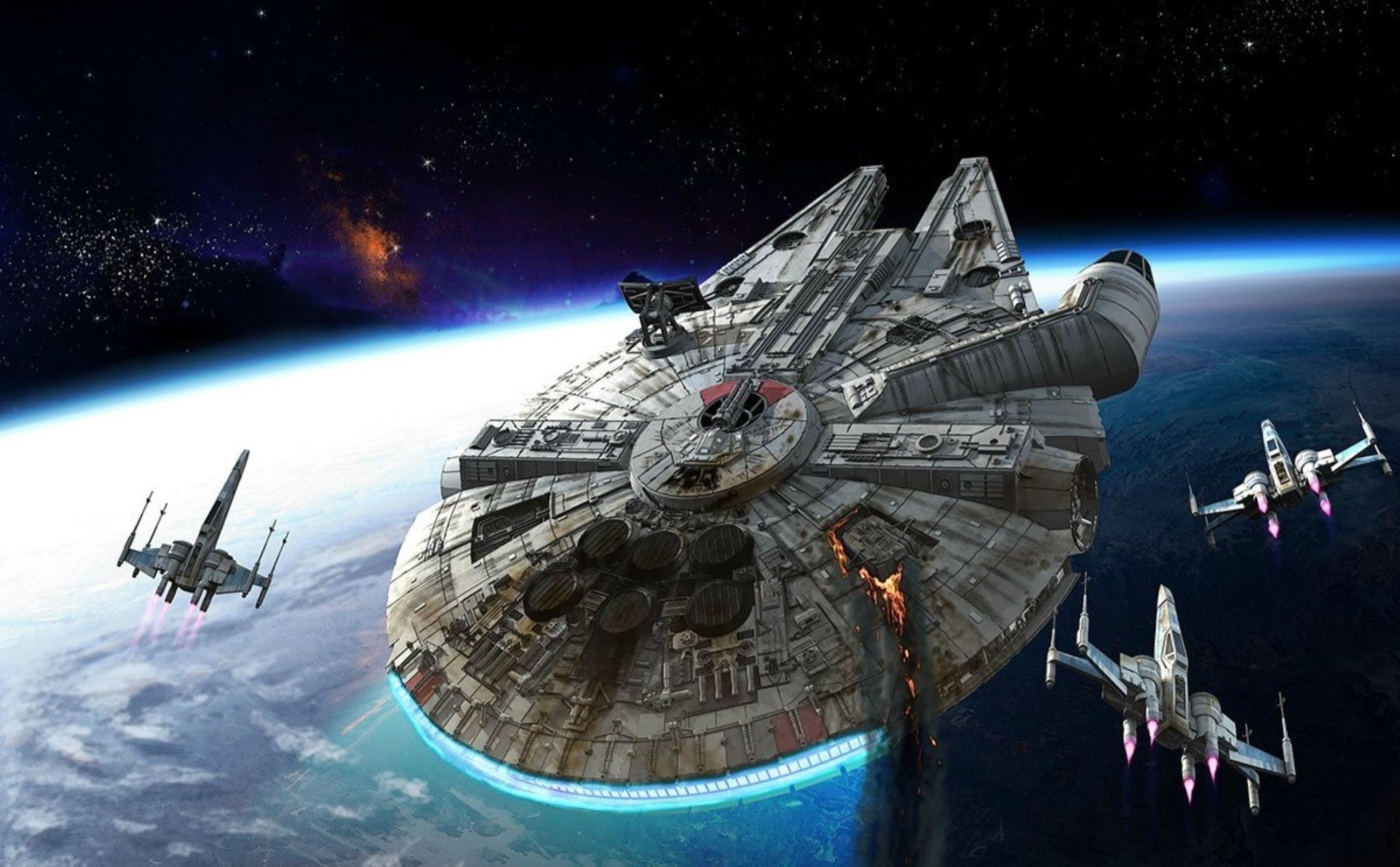 Millennium Falcon, chiếc tàu chở hàng đại diện cho chủ nghĩa anh hùng của Star Wars