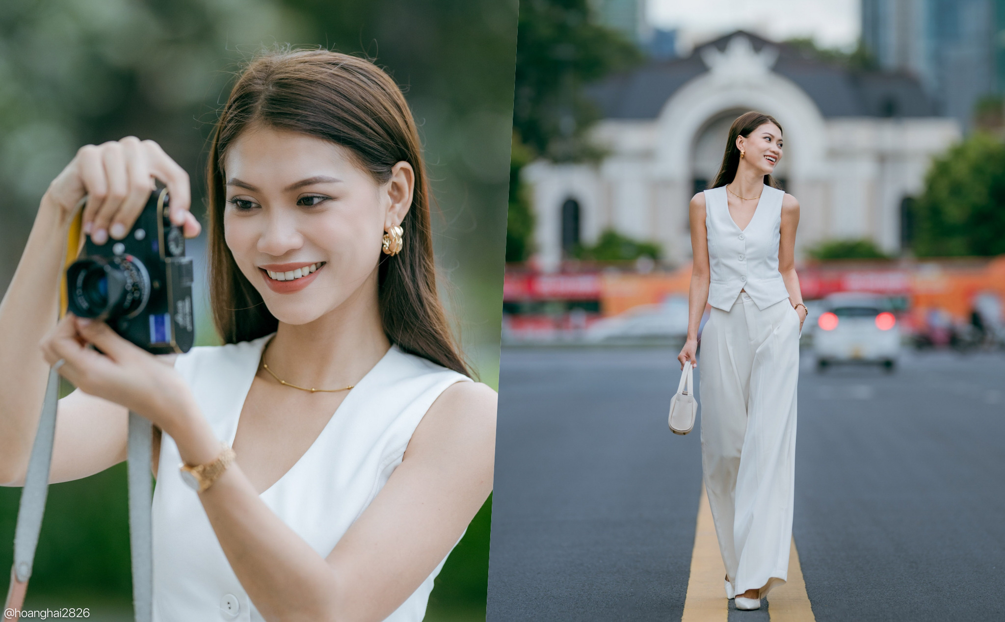 Lại đưa Vân đi dạo Sài Gòn cùng Nikkor Z 135mm f/1.8 S Plena và Nikon Z8