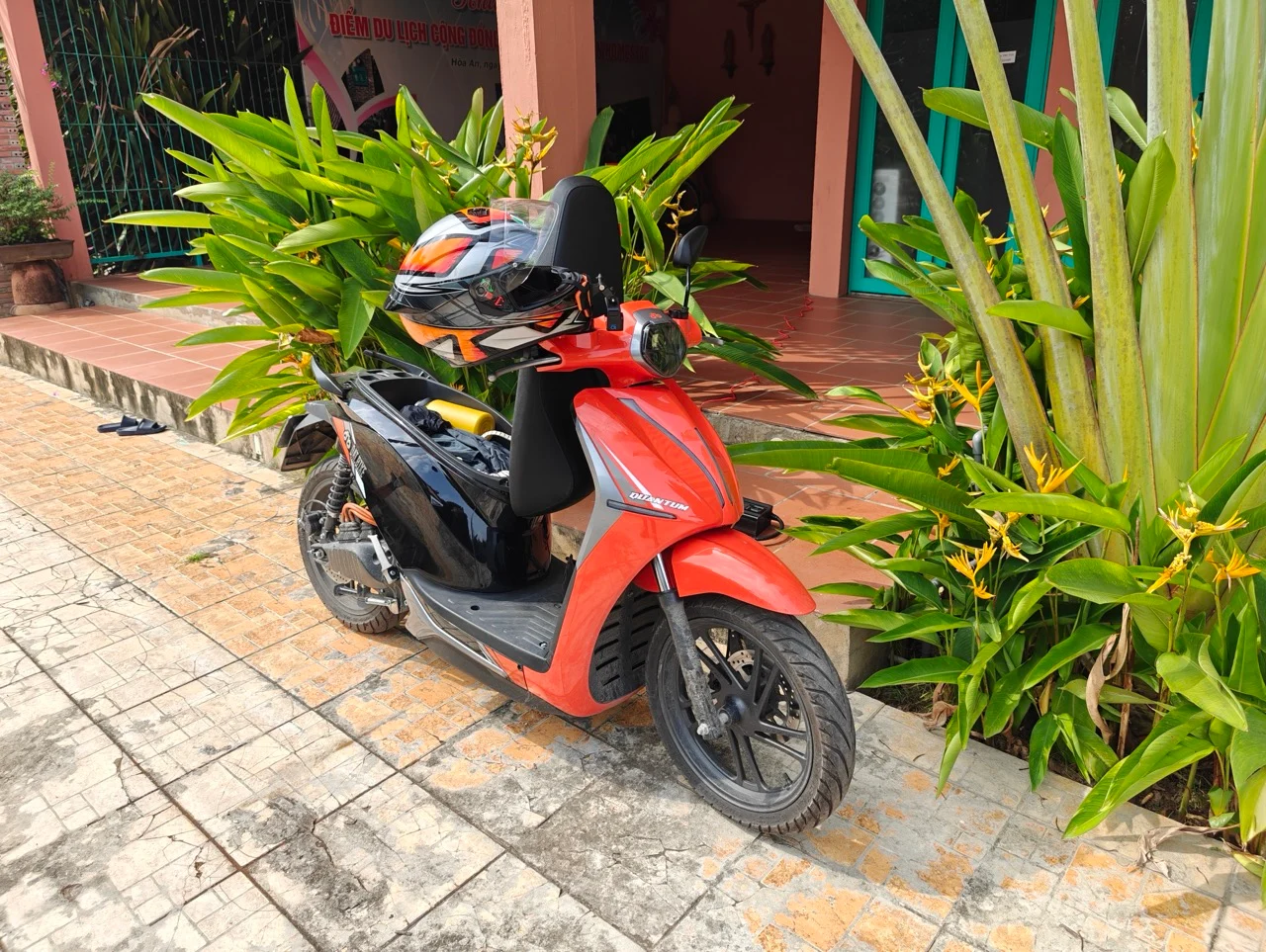 Lấy Dat Bike Quantum đi Cao Lãnh test pin: đi gần 400 km tốn gần 12 kí điện
