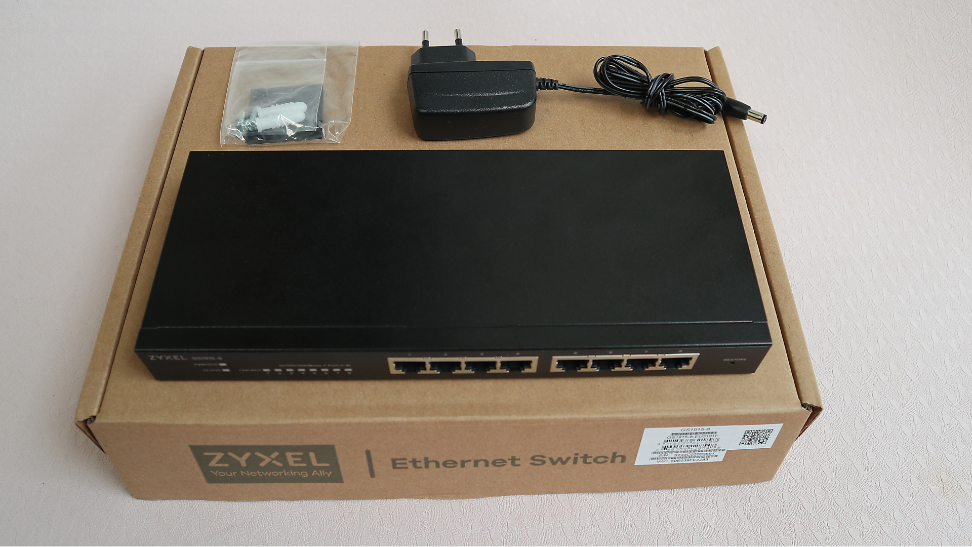 Switch Zyxel GS1915-8 , thích hợp từ phổ thông đến chuyên nghiệp