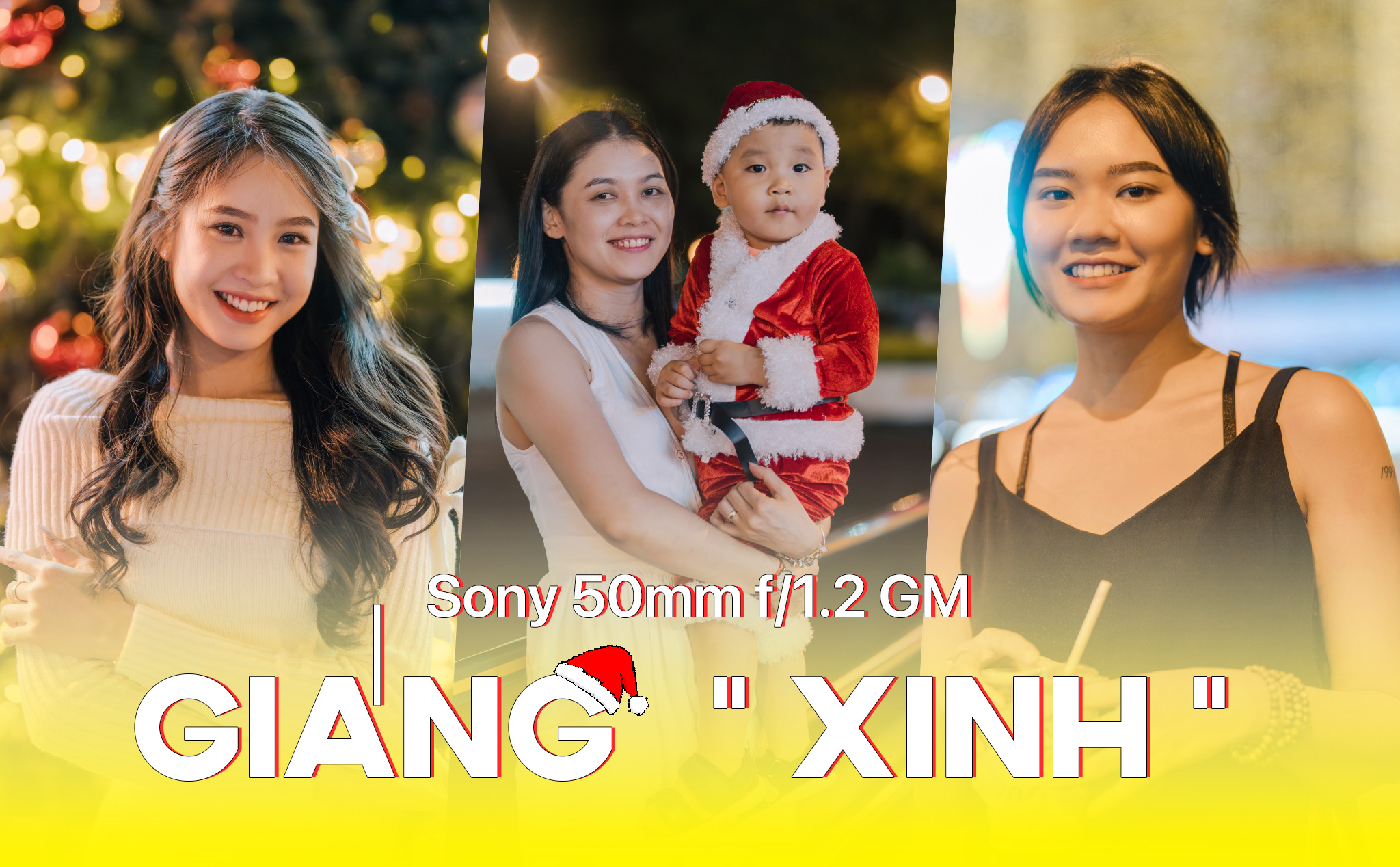 2 tiếng dạo quanh đường phố Sài Gòn chụp Giáng "Xinh" cùng Sony FE 50mm f/1.2 GM