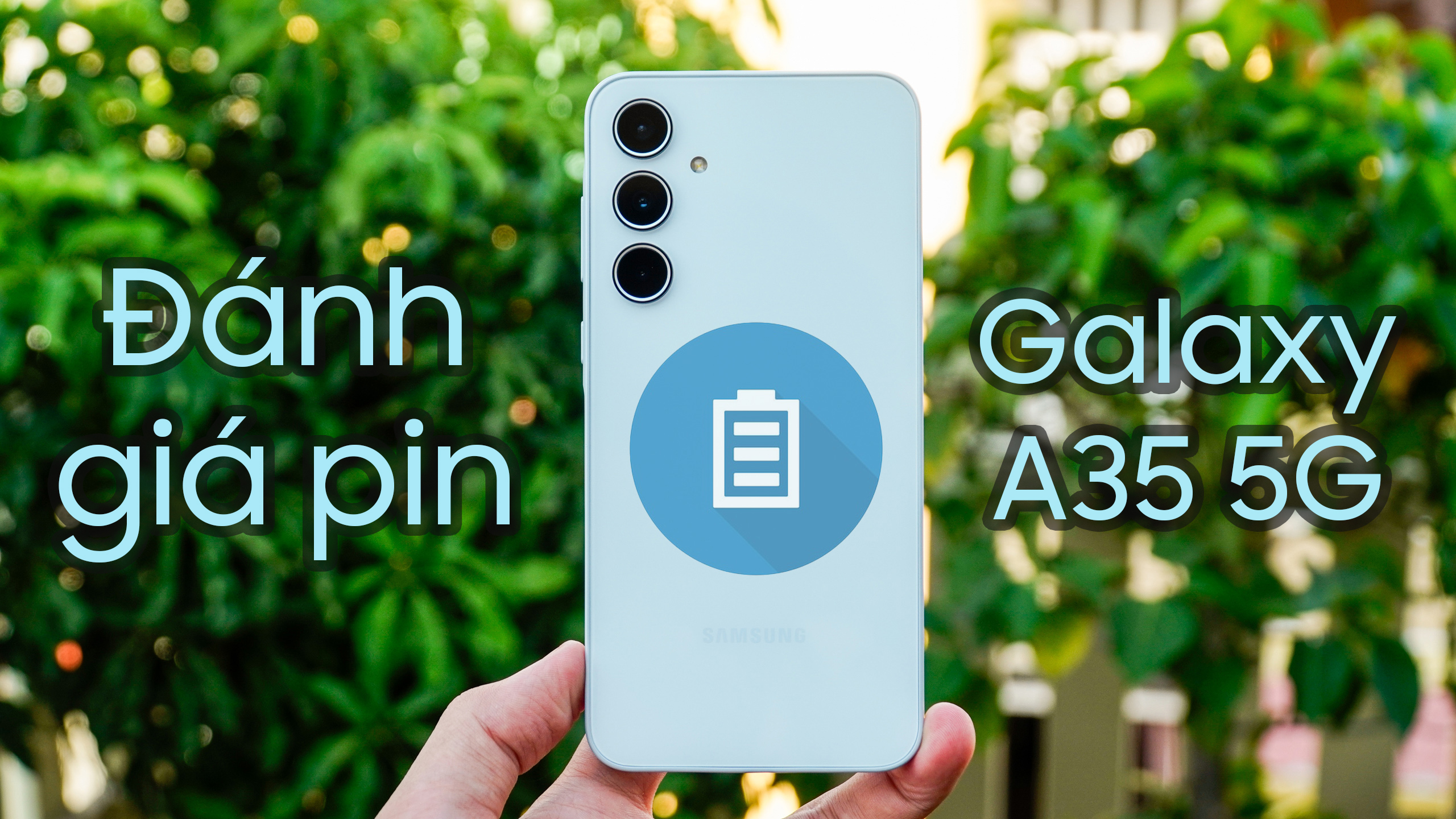 Đánh giá pin Galaxy A35 5G: Pin 5.000 mAh dùng liên tục gần 10 tiếng nhưng công suất sạc chỉ 25 W