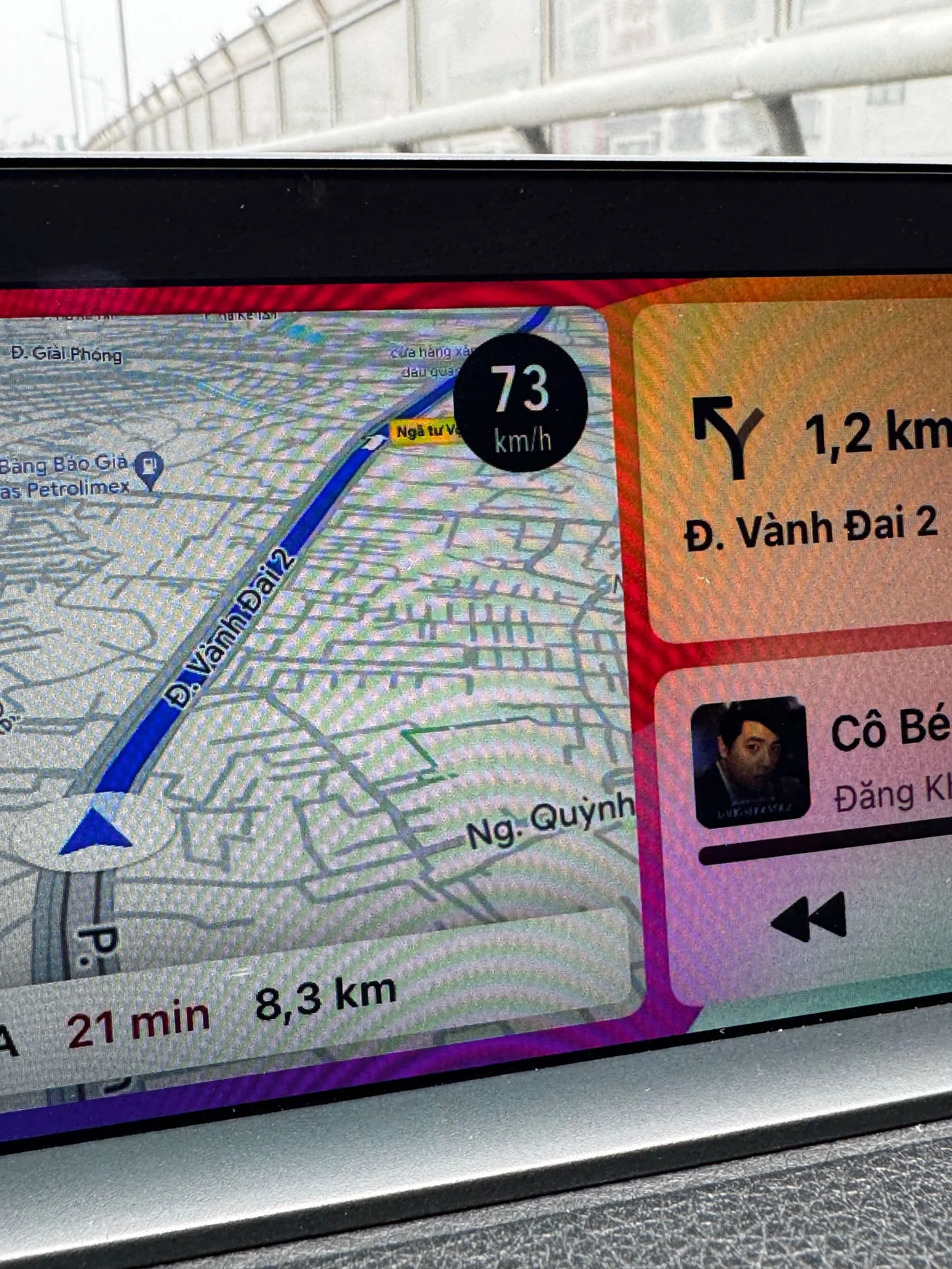Google Maps đã hiển thị tốc độ trên iPhone