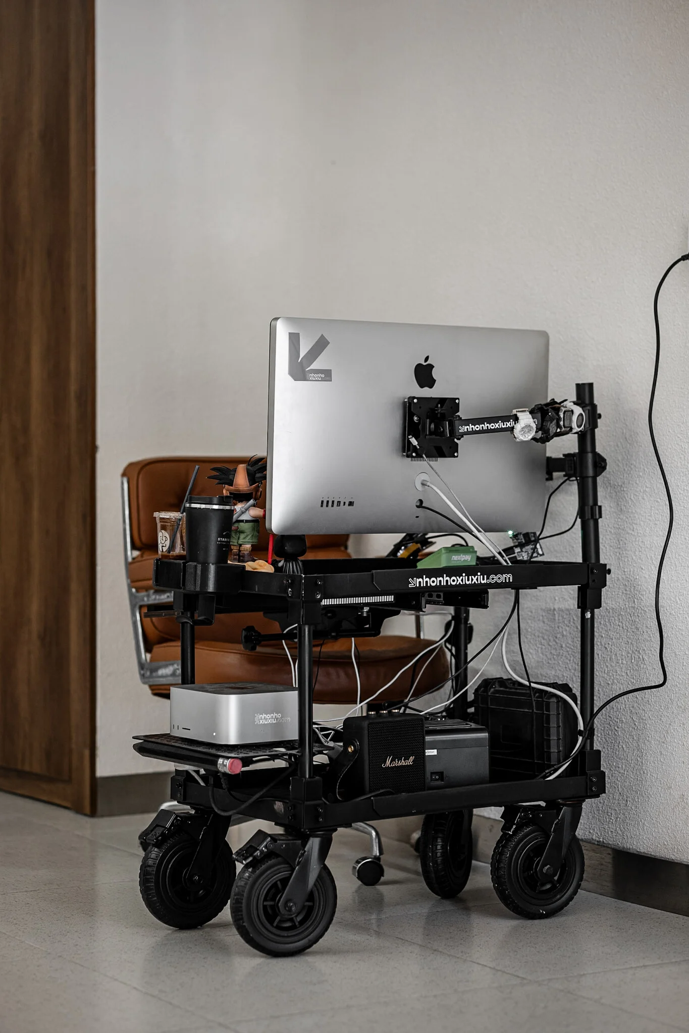 DIY - Bàn làm việc di động - Mobile Workstation