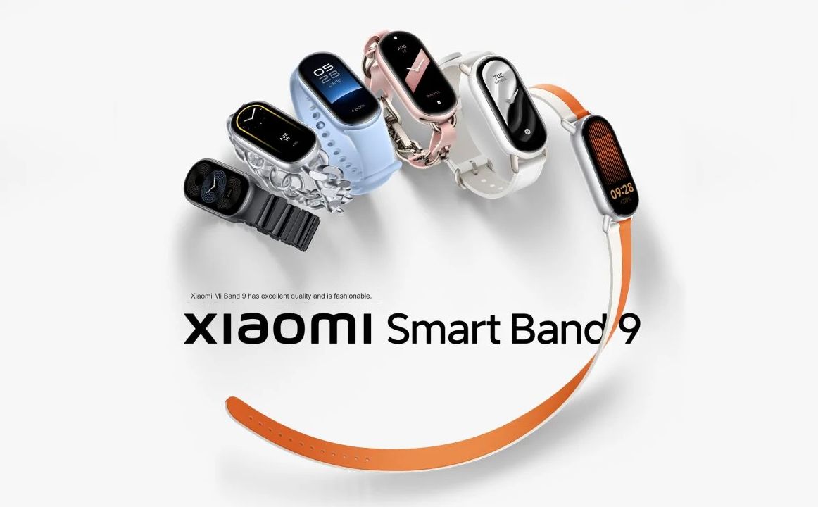 Hình ảnh chính thức Xiaomi Smart Band 9 (Mi Band 9), ra mắt vào ngày 19 tháng 7