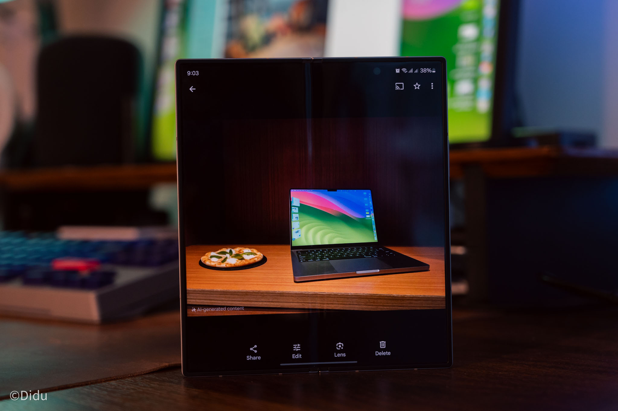Thử vẽ để tạo hình với Galaxy AI trên Z Fold6