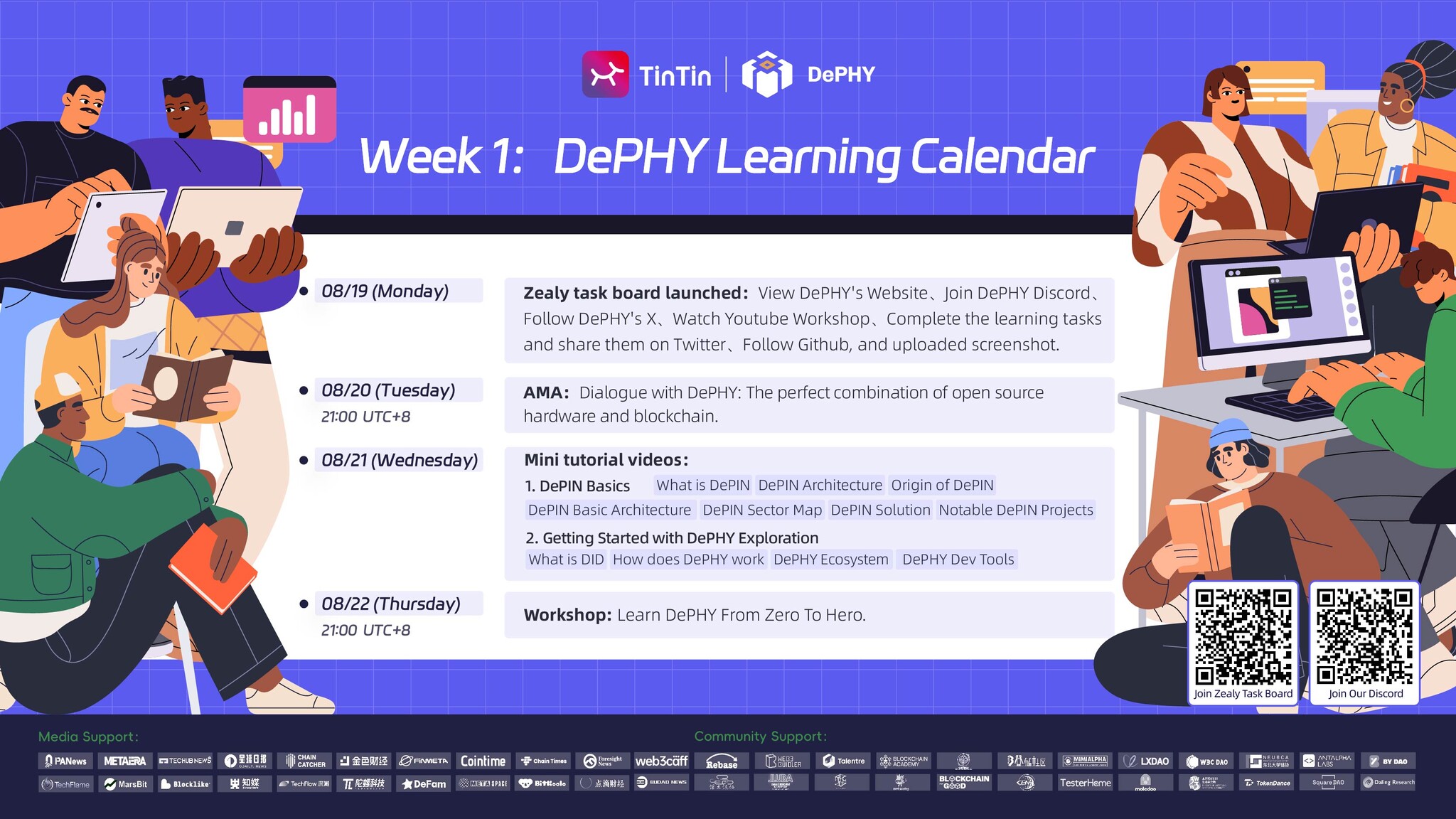 TinTinLand Web3 + DePIN Learning Month | DePHY