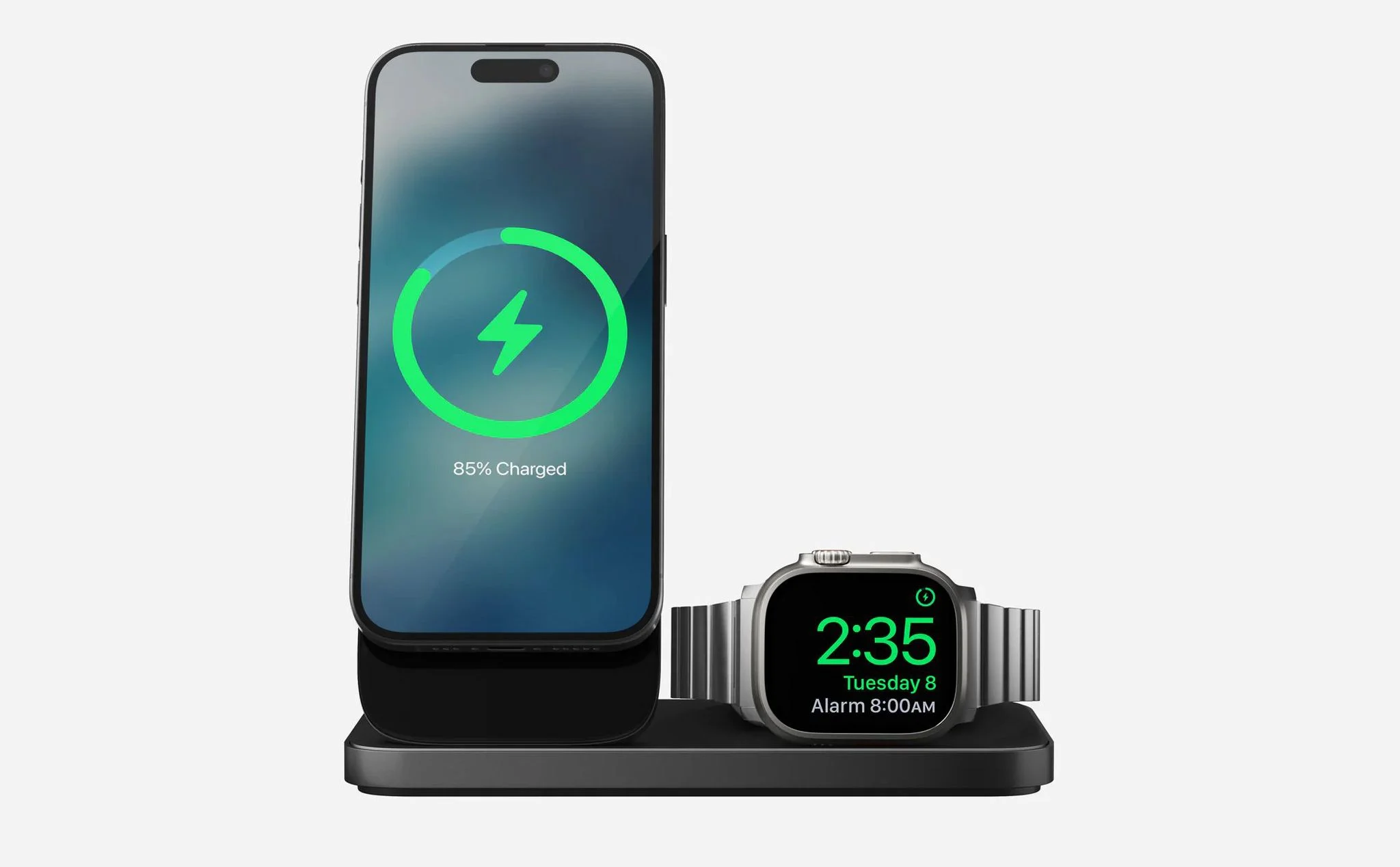 Nomad Stand One Max: Đế sạc không dây 3 trong 1 hỗ trợ Qi2, sạc nhanh cho iPhone và Apple Watch…