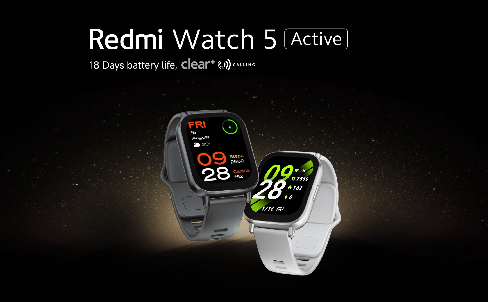 Xiaomi Redmi Watch 5 Active ra mắt: Màn hình lớn 2 inch, pin 18 ngày, hỗ trợ nghe gọi khử tiếng ồn