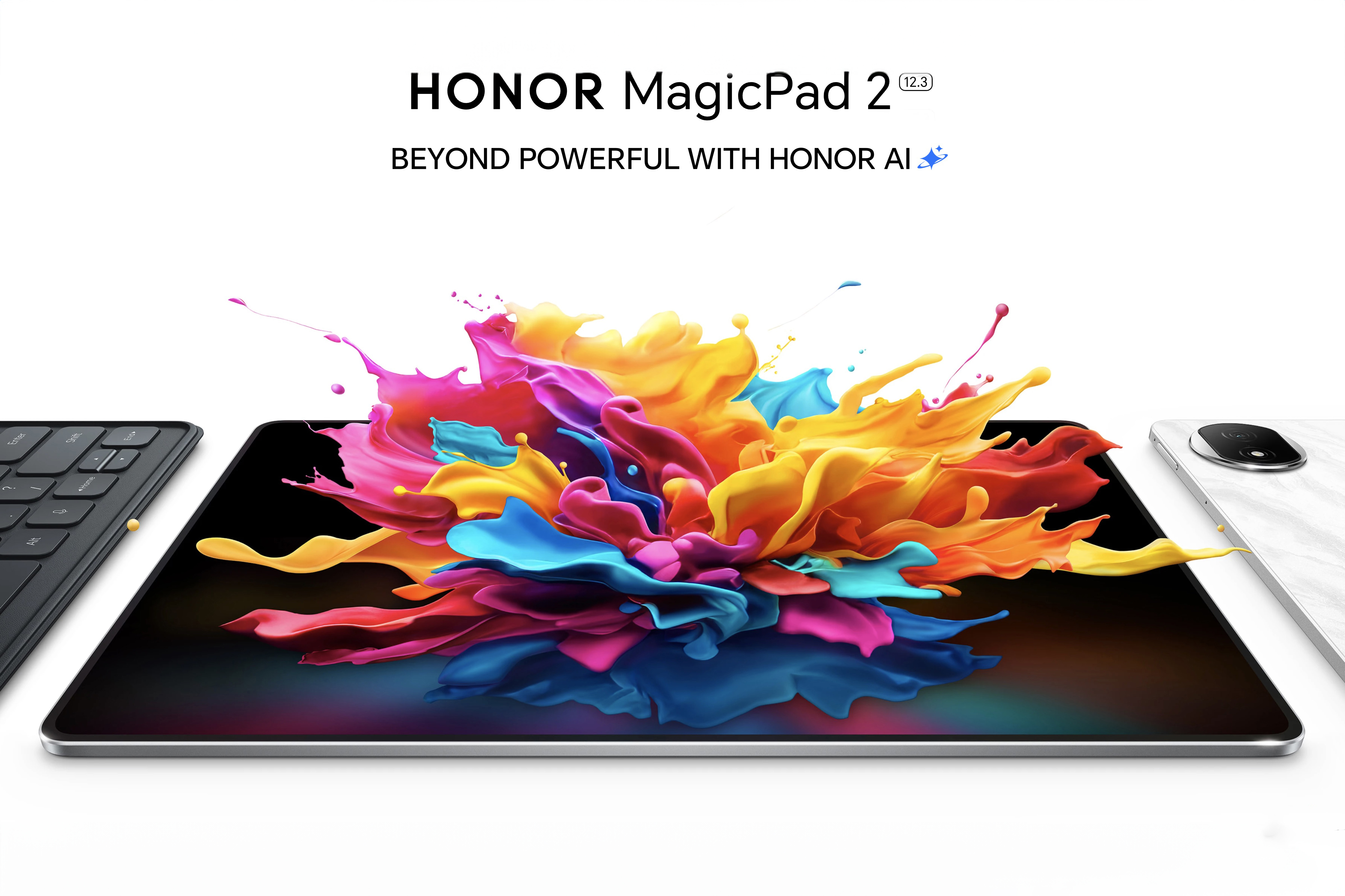 HONOR MagicPad 2 ra mắt: Tablet có độ mỏng chỉ 5.8 mm, màn hình OLED 144 Hz, Snapdragon 8s Gen 3