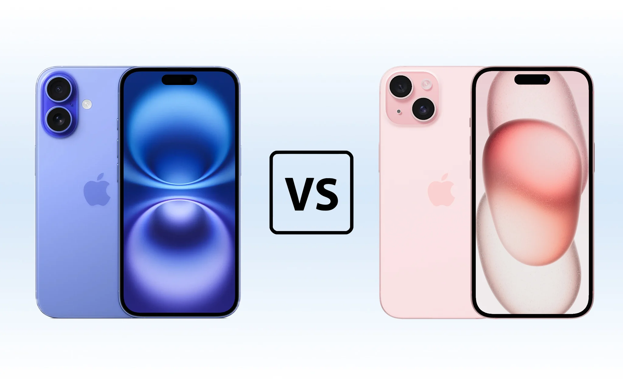 So sánh iPhone 16 VS iPhone 15