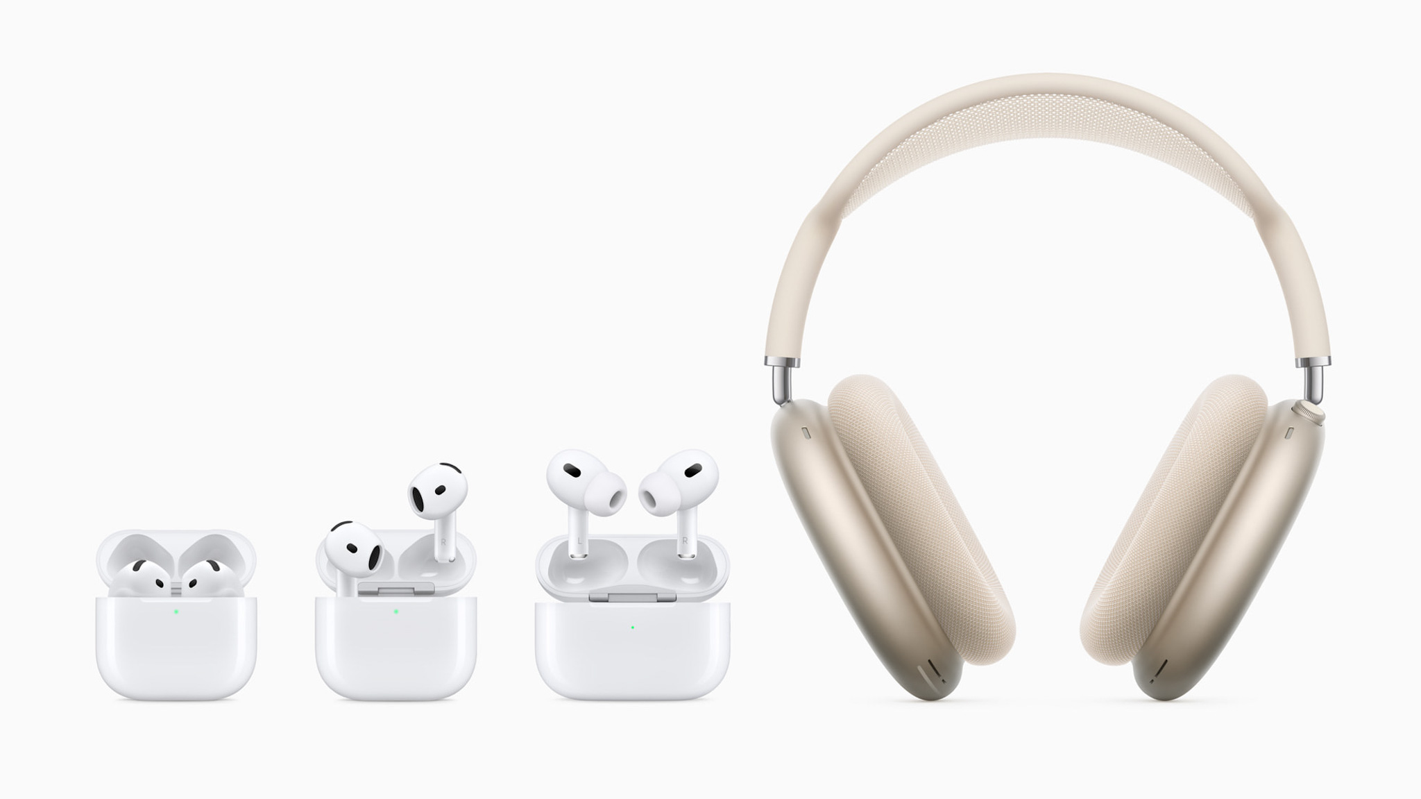 Apple chính thức ra mắt AirPods 4 mới với 2 phiên bản và AirPods Max màu mới