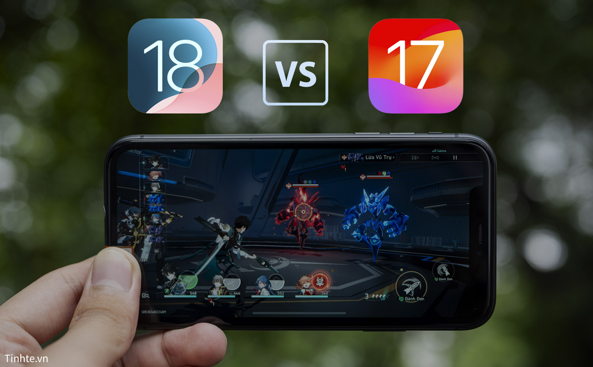 So sánh hiệu năng iOS 18 VS iOS 17 trên iPhone 11