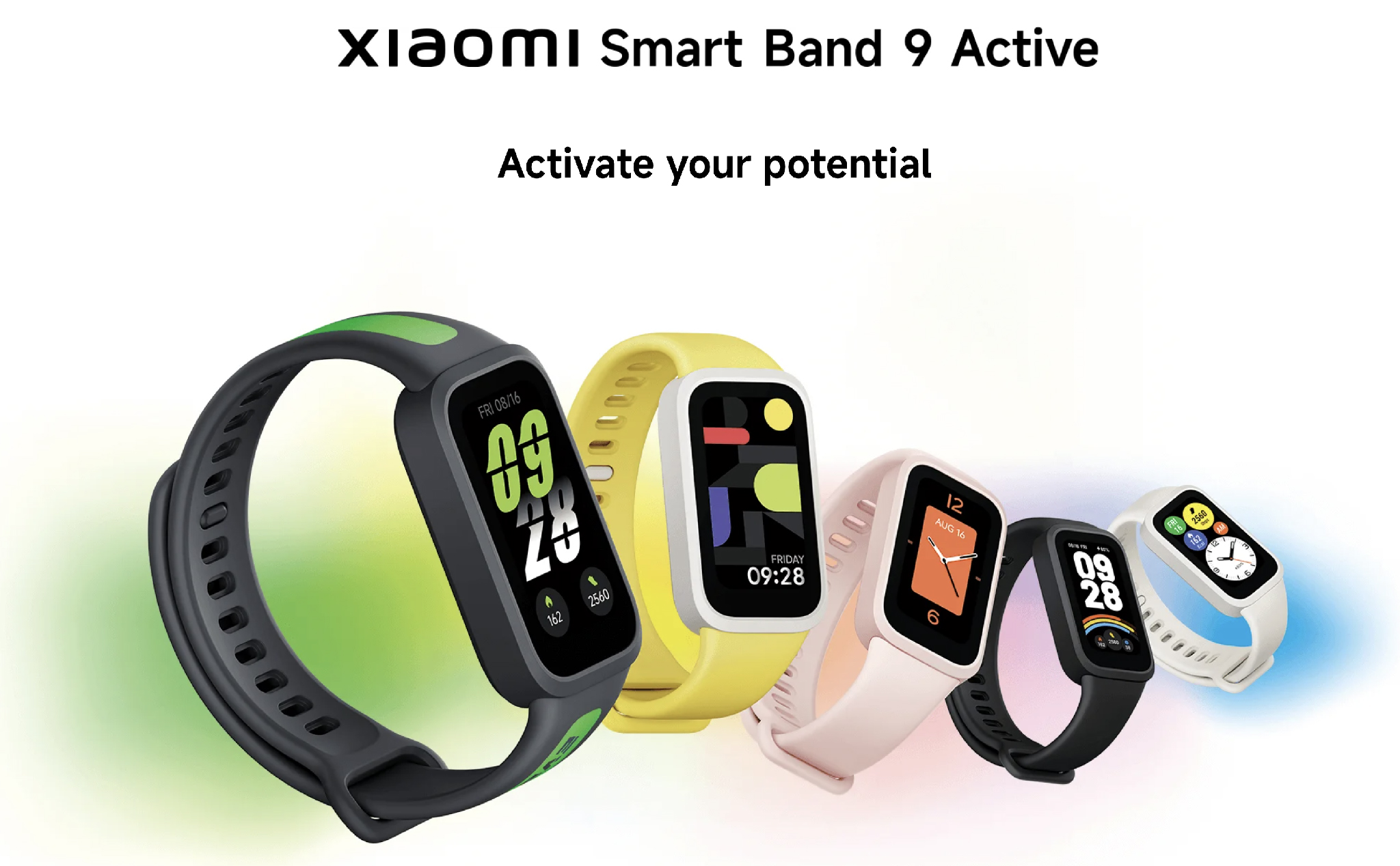 Xiaomi Smart Band 9 Active ra mắt: Smartband nhẹ 16.5 g, màn hình 60 Hz, pin 18 ngày