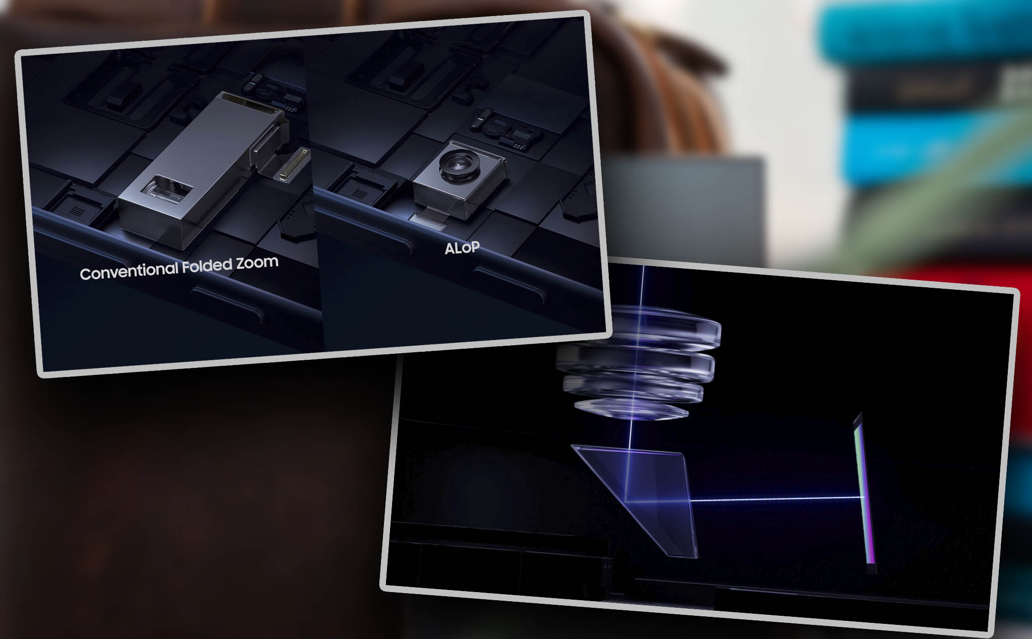 Samsung giới thiệu thiết kế All Lenses on Prism trên smartphone, ống zoom gọn và khẩu lớn hơn