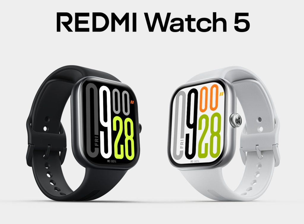 Xiaomi REDMI Watch 5 ra mắt: Màn hình 2,07" AMOLED, thời gian sử dụng lên đến 24 ngày