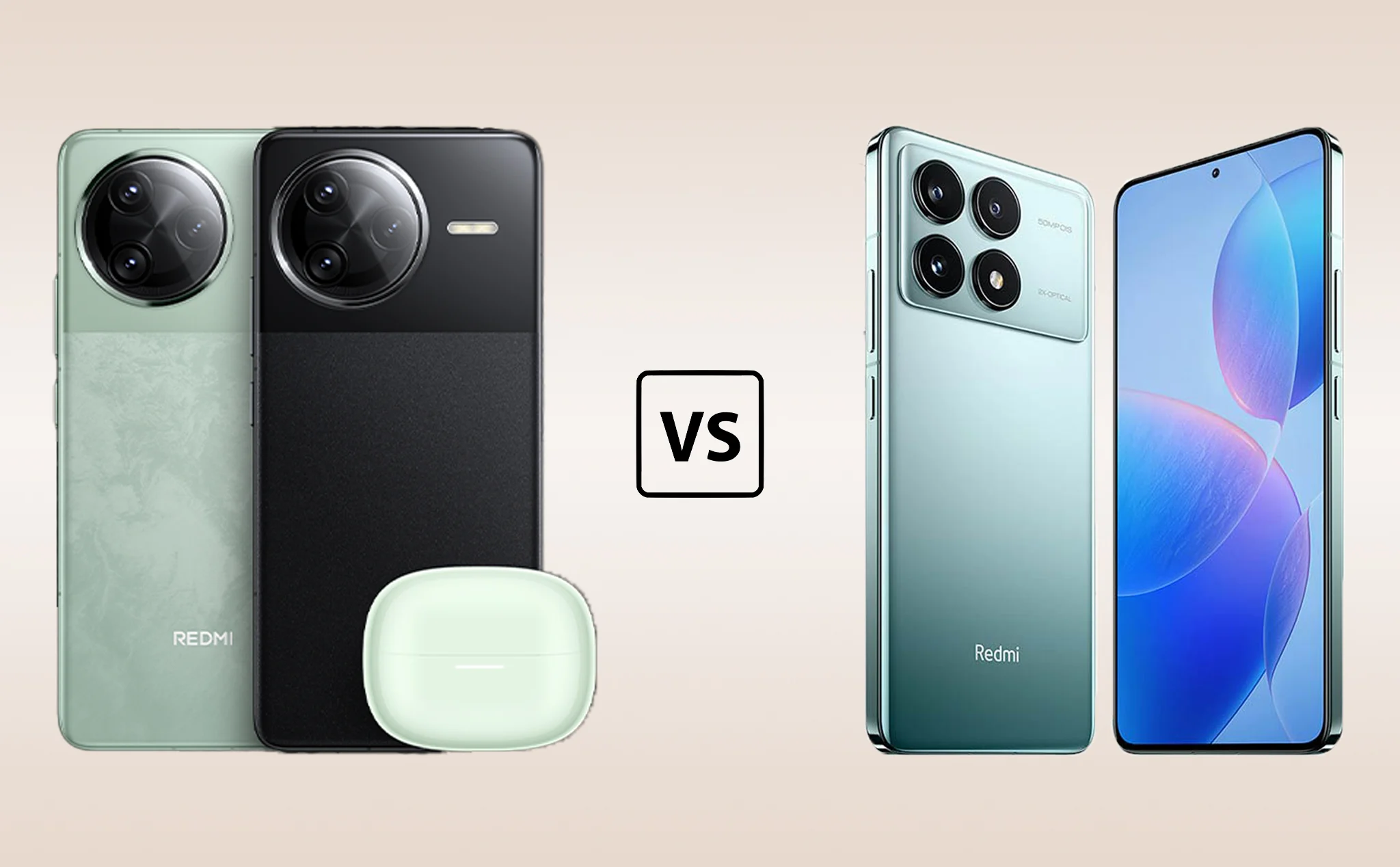 So sánh Xiaomi REDMI K80 Pro VS Xiaomi REDMI K70 Pro