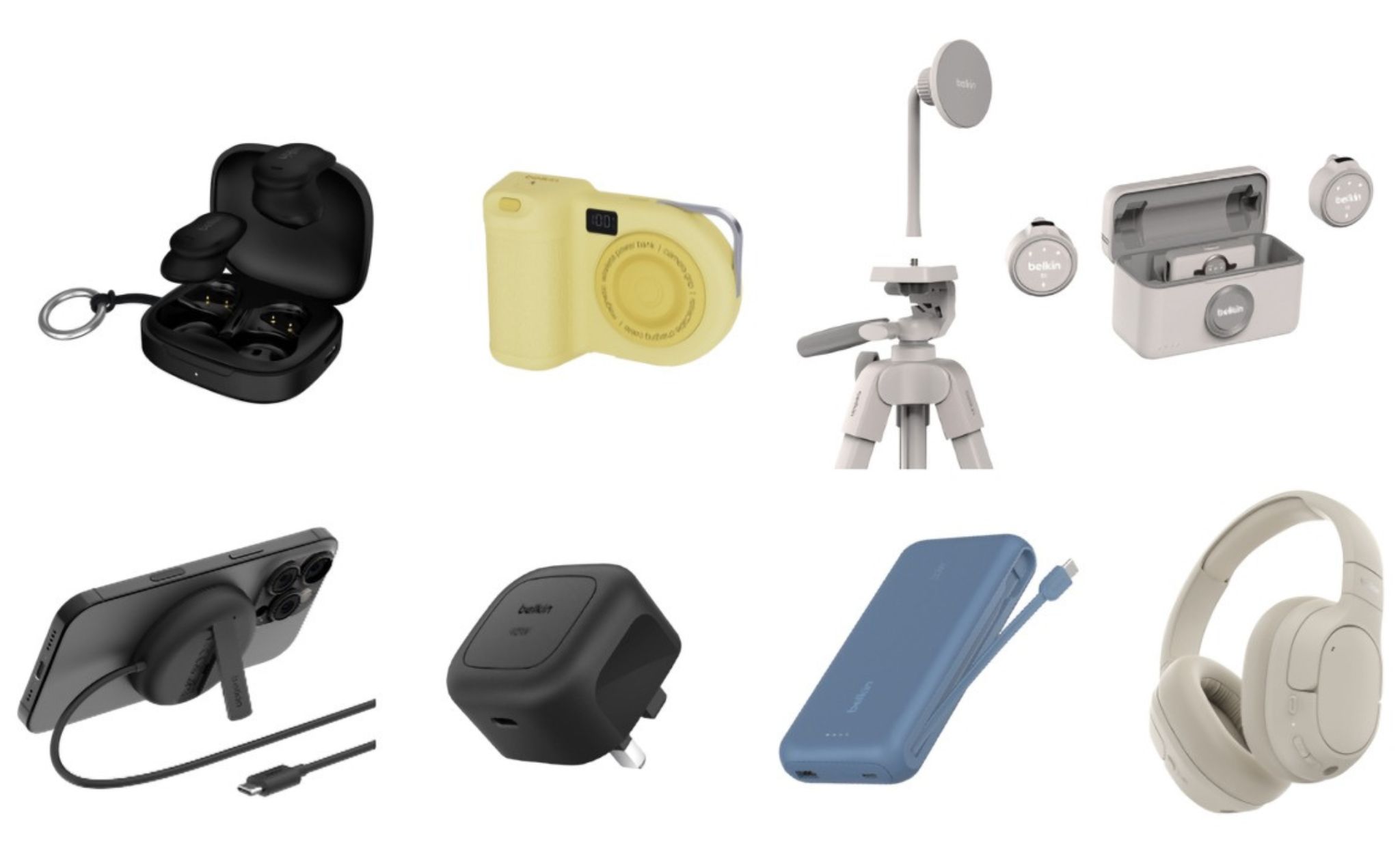 CES2025: Belkin ra mắt loạt phụ kiện mới gồm Pin dự phòng, tai nghe, củ sạc,...