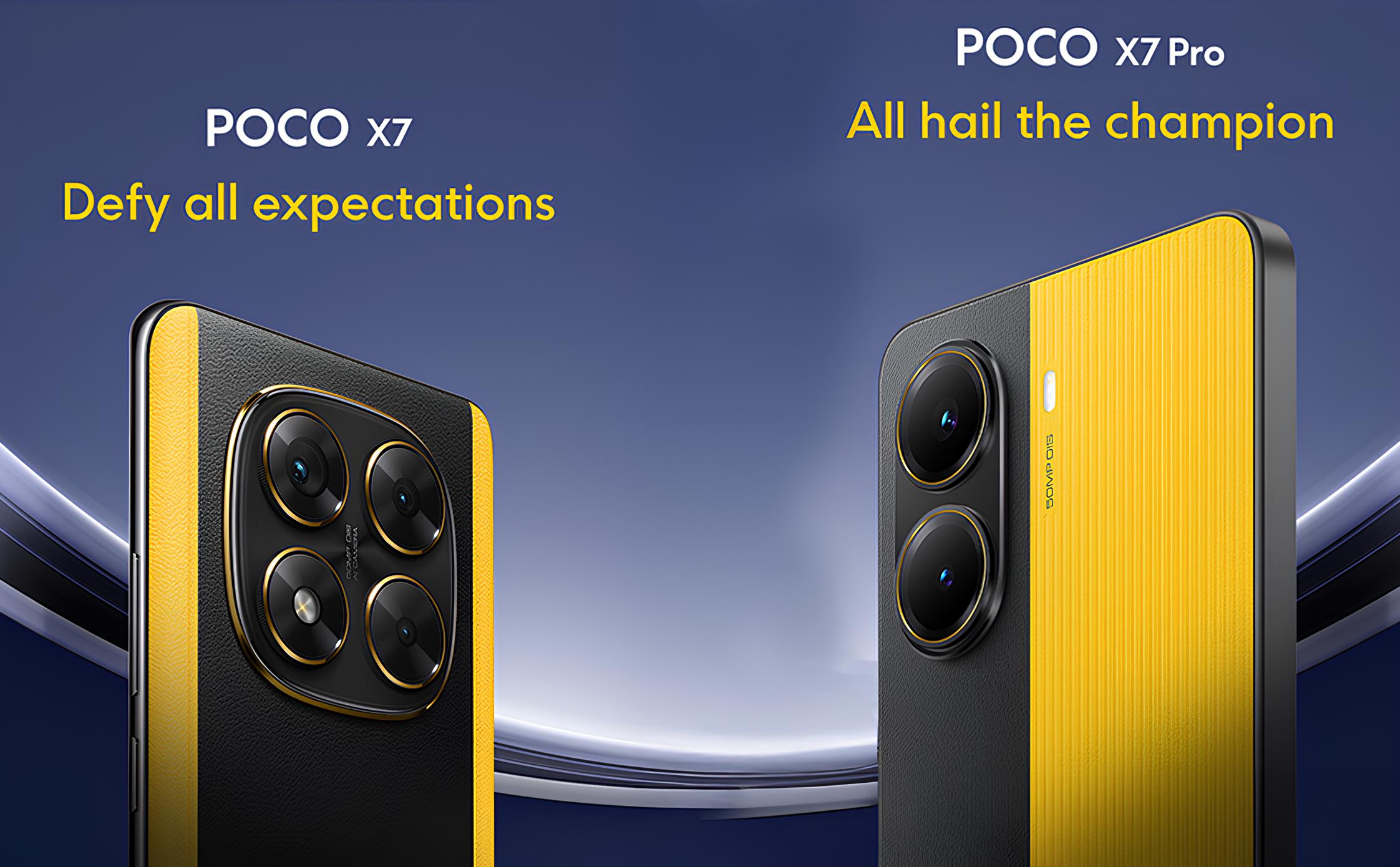 Xiaomi POCO X7 Series có gì mới: 2 phiên bản, Dimensity 8400-Ultra, pin 6.000 mAh, giá từ 7.29 triệu
