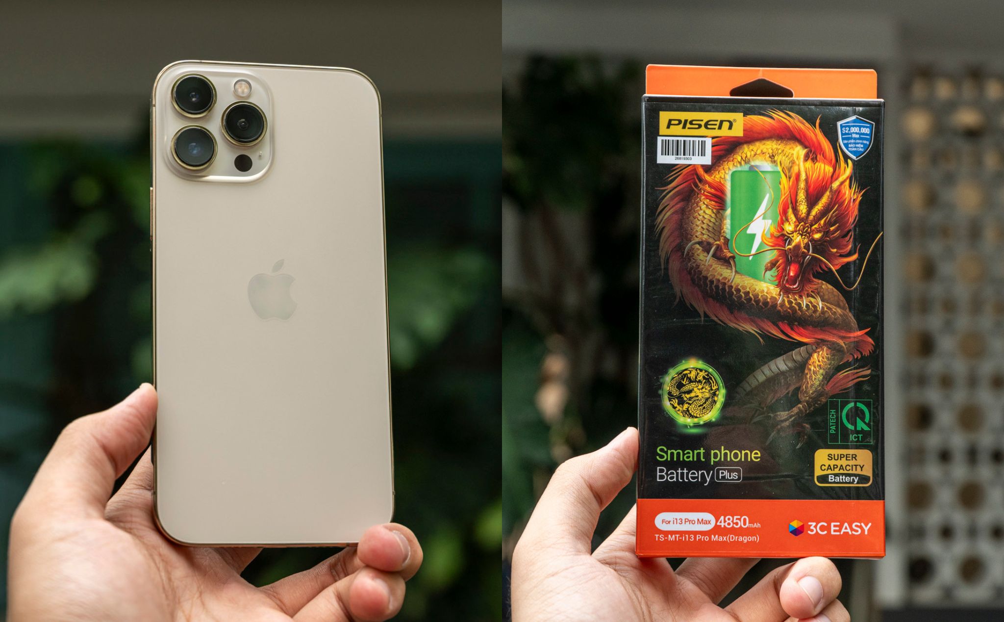 Test Pin, Đo Điểm Hiệu Năng, Đo Nhiệt iPhone 13 Pro Max trước và sau khi thay pin