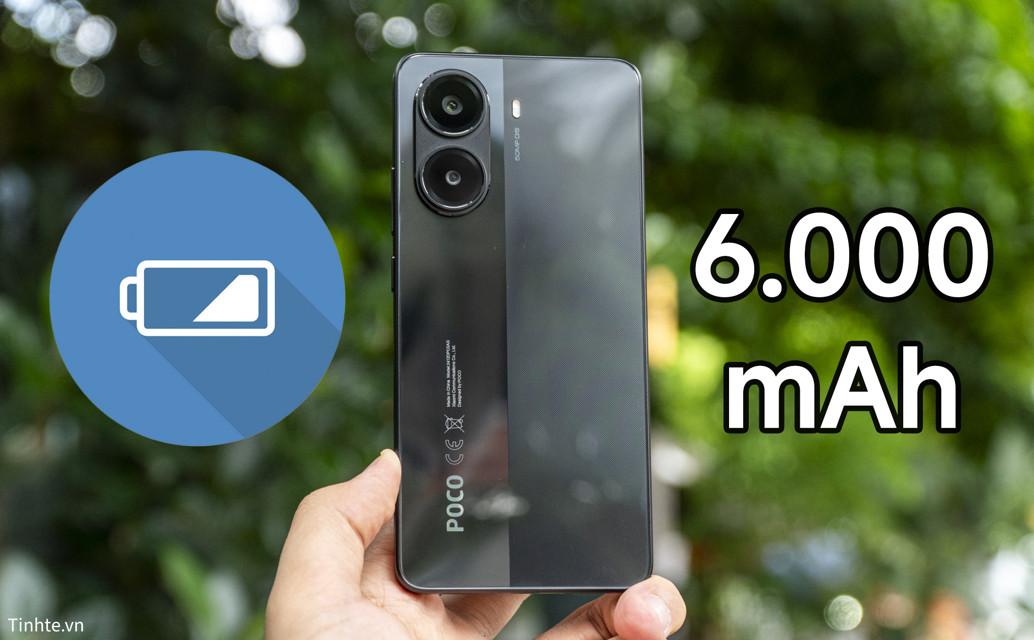 POCO X7 Pro được trang bị viên pin dung lượng 6.000 mAh và Xiaomi chia...