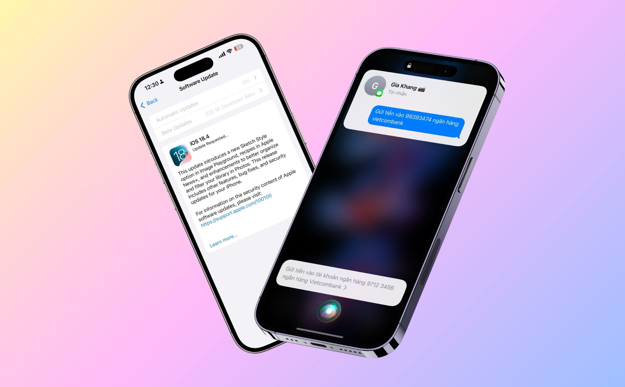 Apple phát hành iOS 18.4 chính thức: Đã có Siri tiếng Việt sau 15 năm chờ đợi