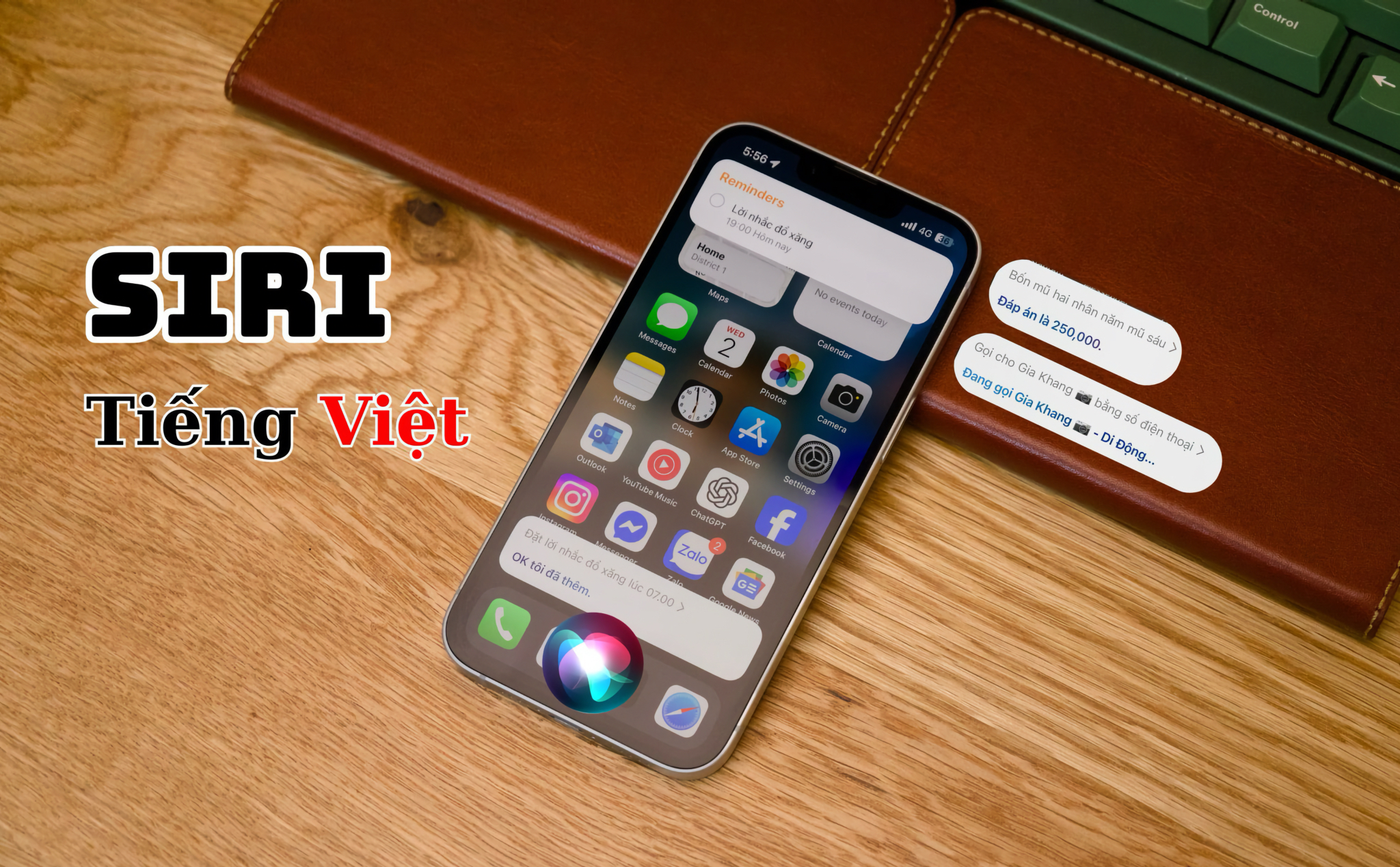 Đây là những gì Siri tiếng Việt có thể làm được