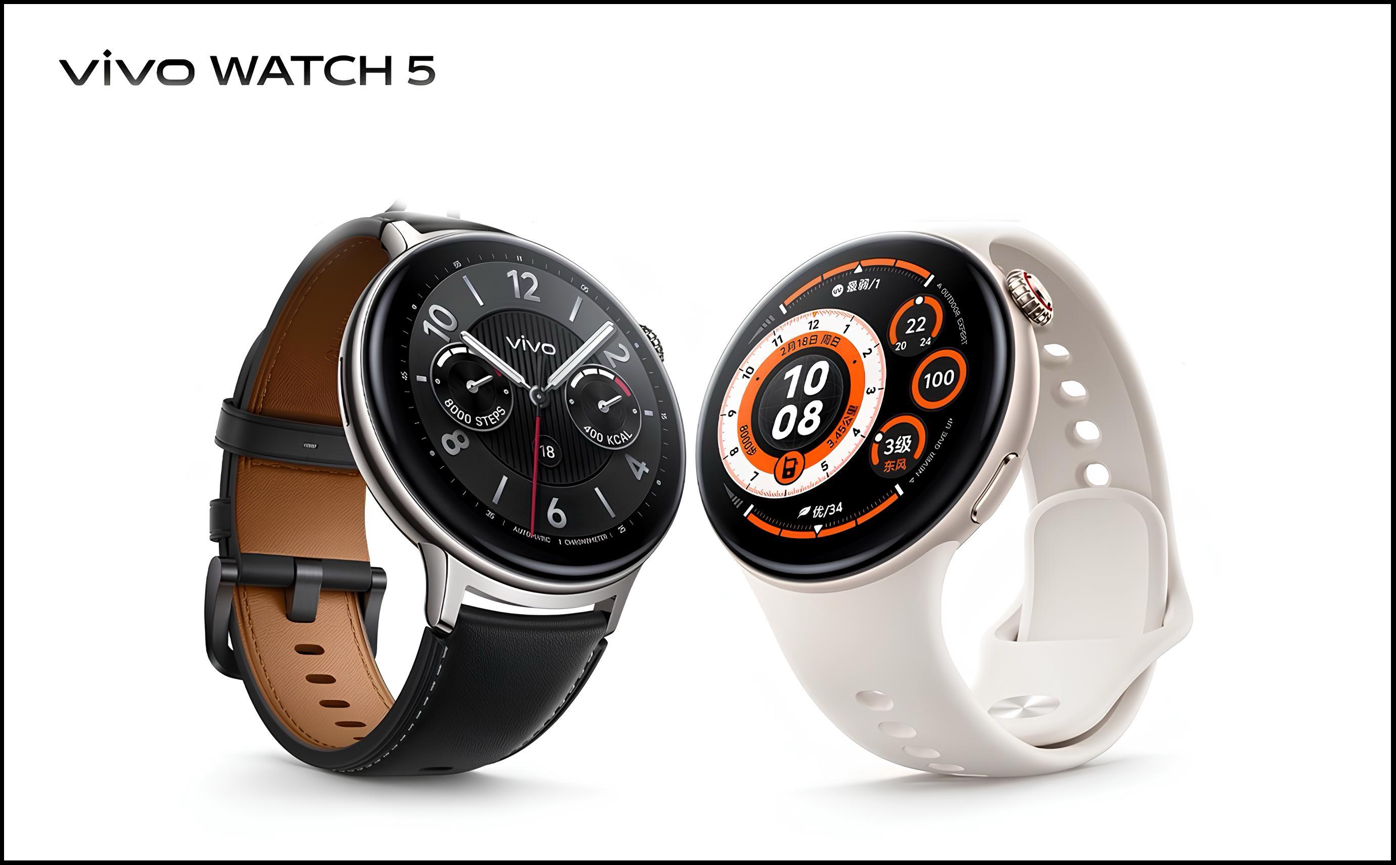 vivo WATCH 5 ra mắt: 2 phiên bản khung viền, nhẹ 32 g, theo dõi huyết áp, giá từ 2.8 triệu