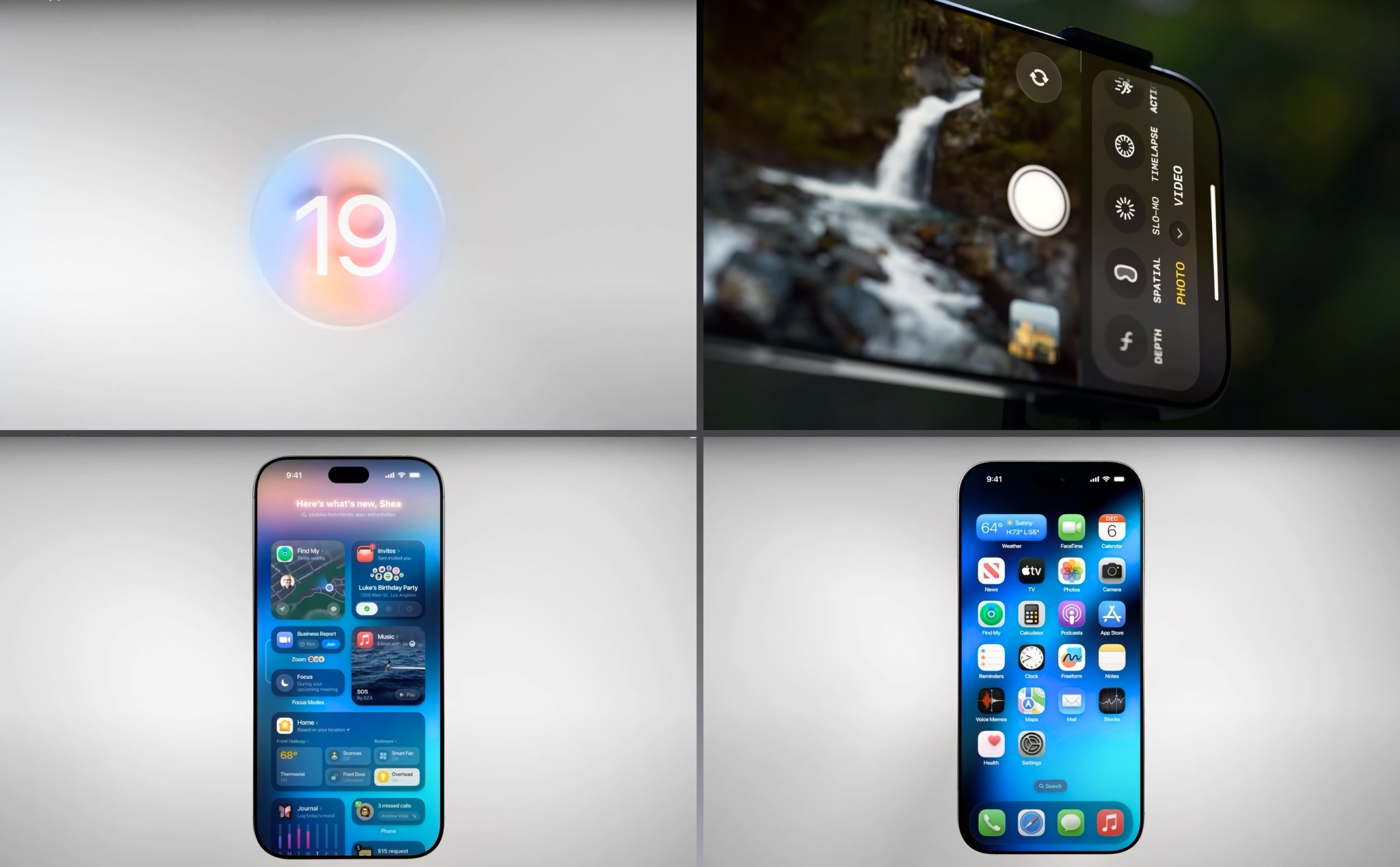 Một concept iOS 19 đẹp tuyệt vời, mời anh em xem