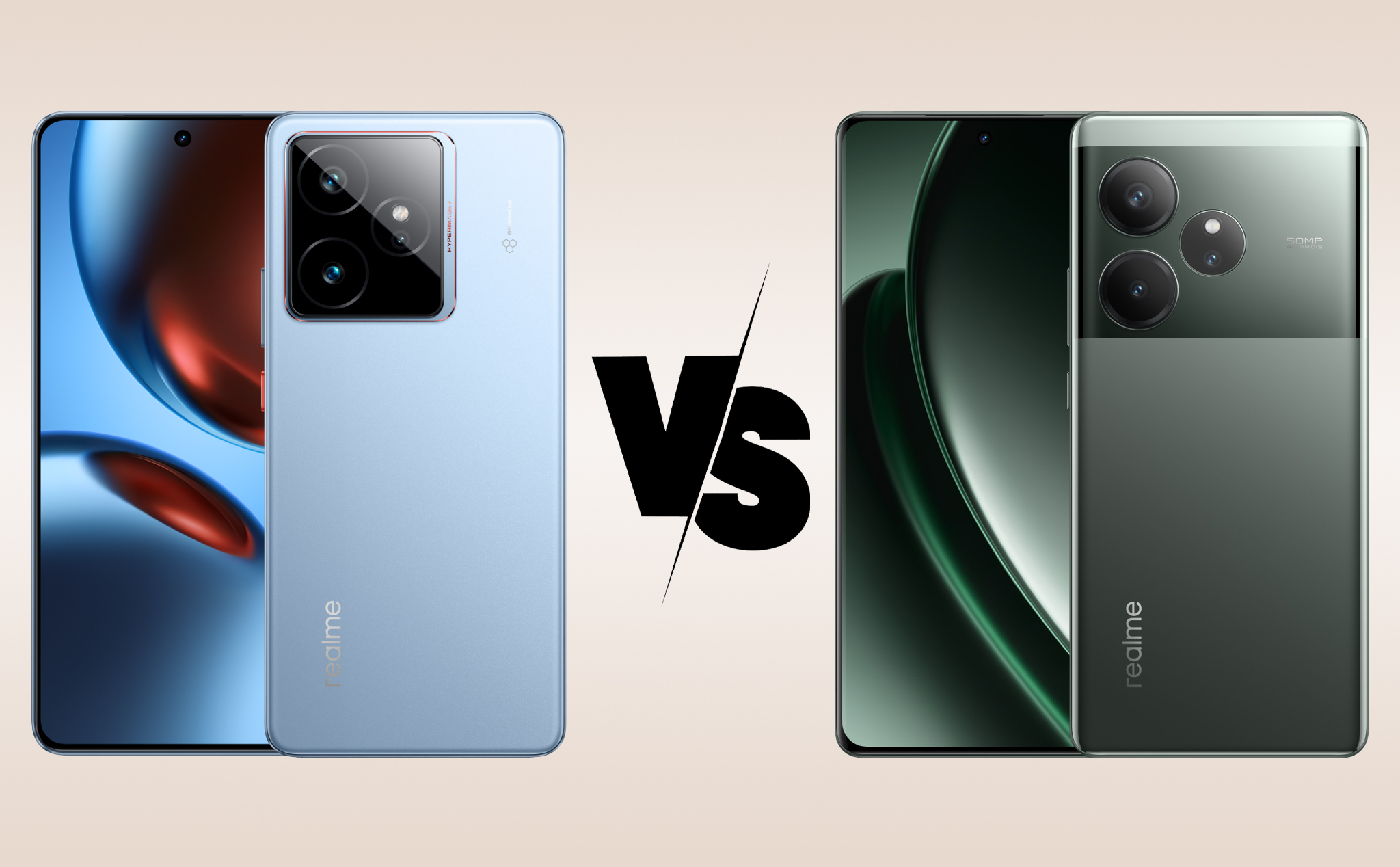 So sánh realme GT 7 VS realme GT 6