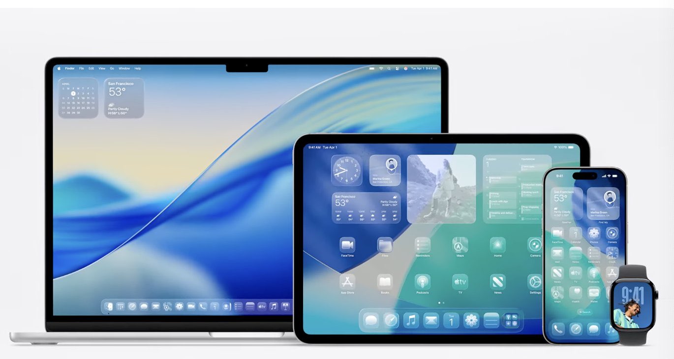 Liquid Glass – Cú lột xác thiết kế lớn nhất của Apple trong một thập kỷ và nó là gì?
