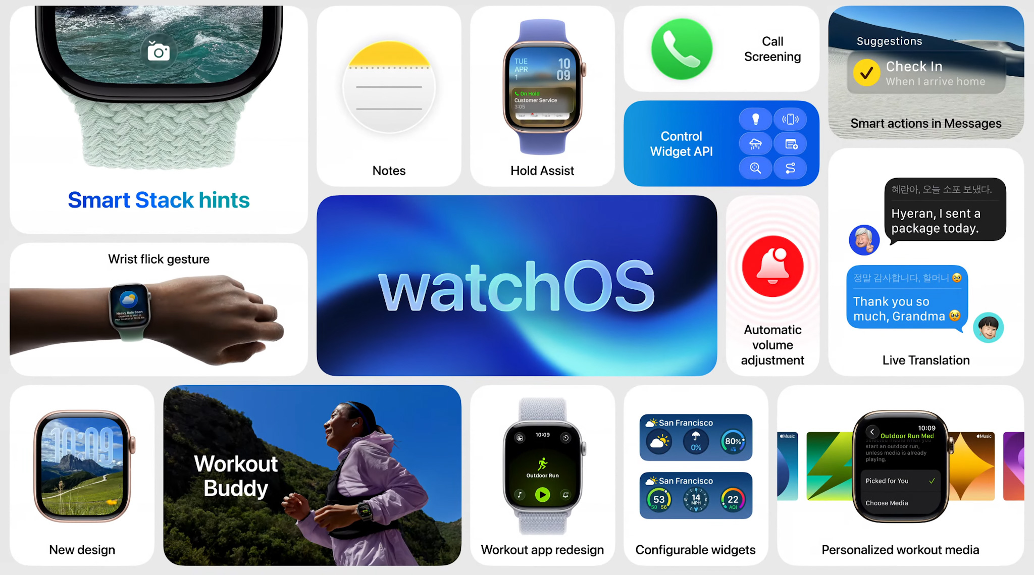 WatchOS 26 ra mắt: giao diện mới, AI Workout Buddy, dịch trực tiếp, cử chỉ tay mới