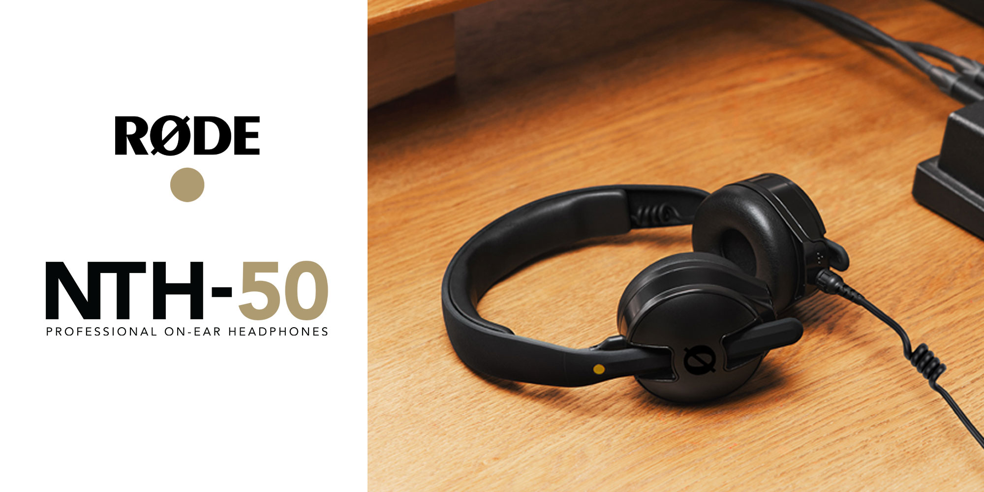 RODE giới thiệu mẫu tai nghe on-ear NTH-50, giá $99