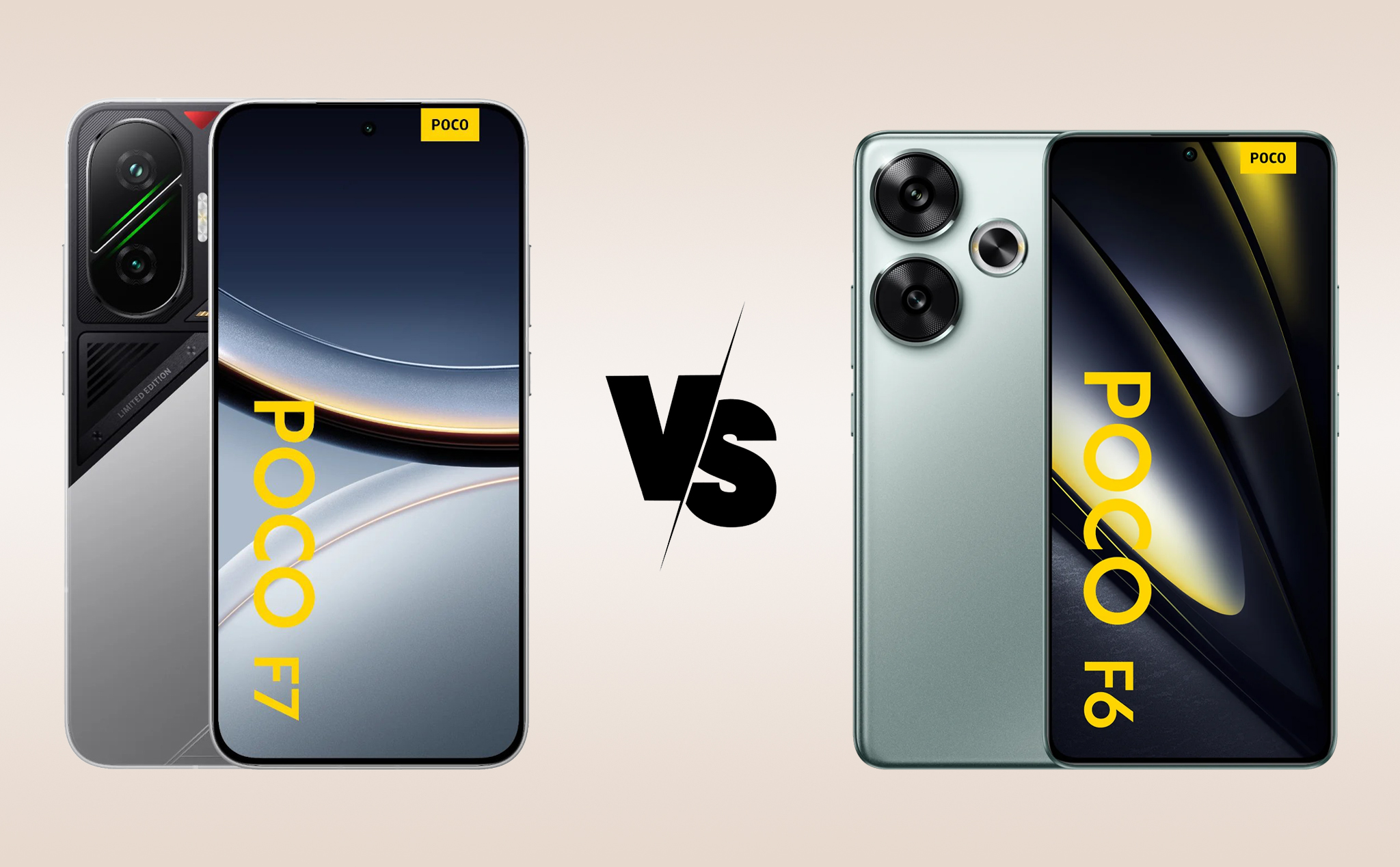 So sánh POCO F7 VS POCO F6