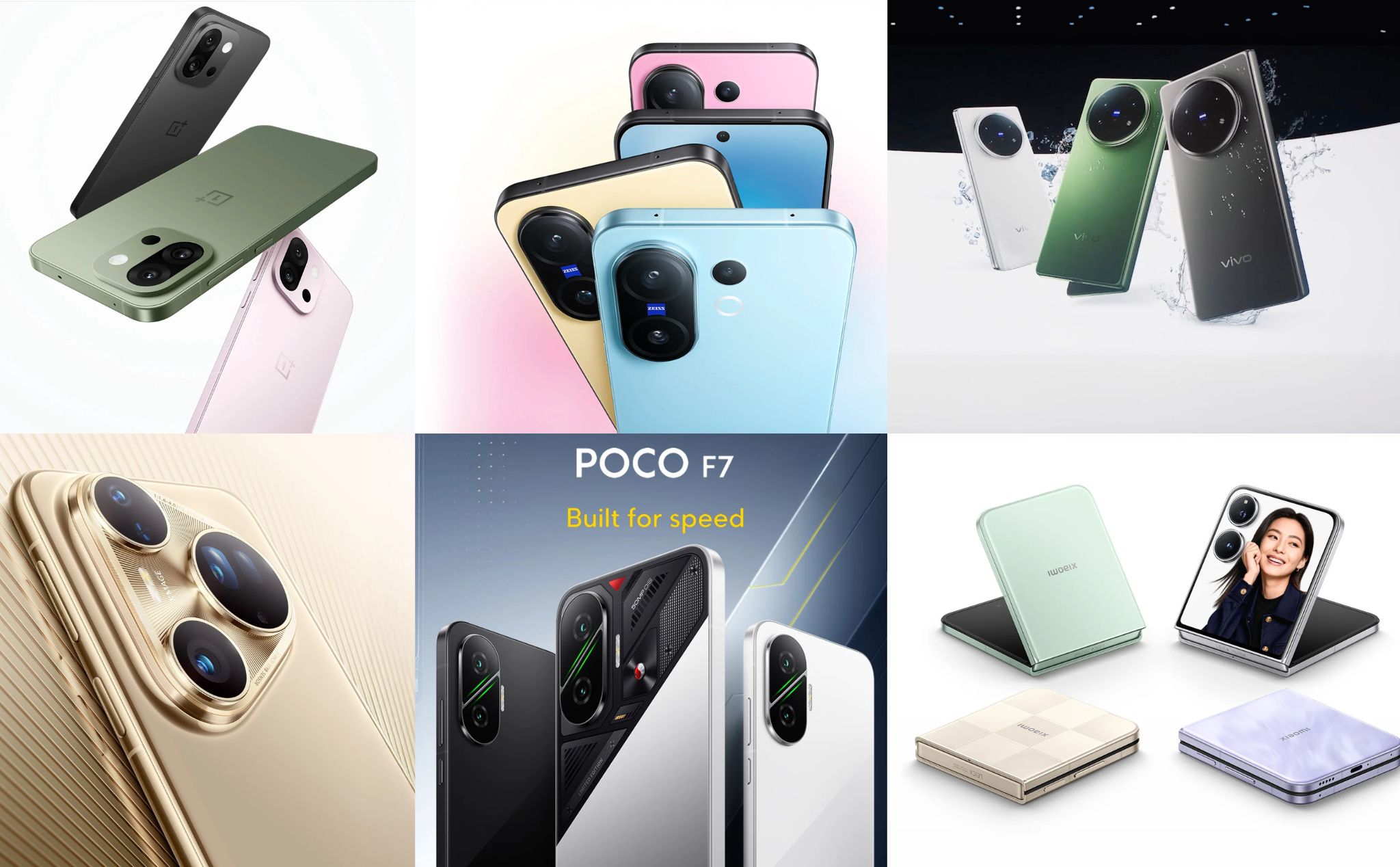 Tổng hợp điện thoại đã ra mắt tháng 6/2025: HUAWEI Pura 80 Series, vivo X Fold5, Xiaomi MIX Flip 2