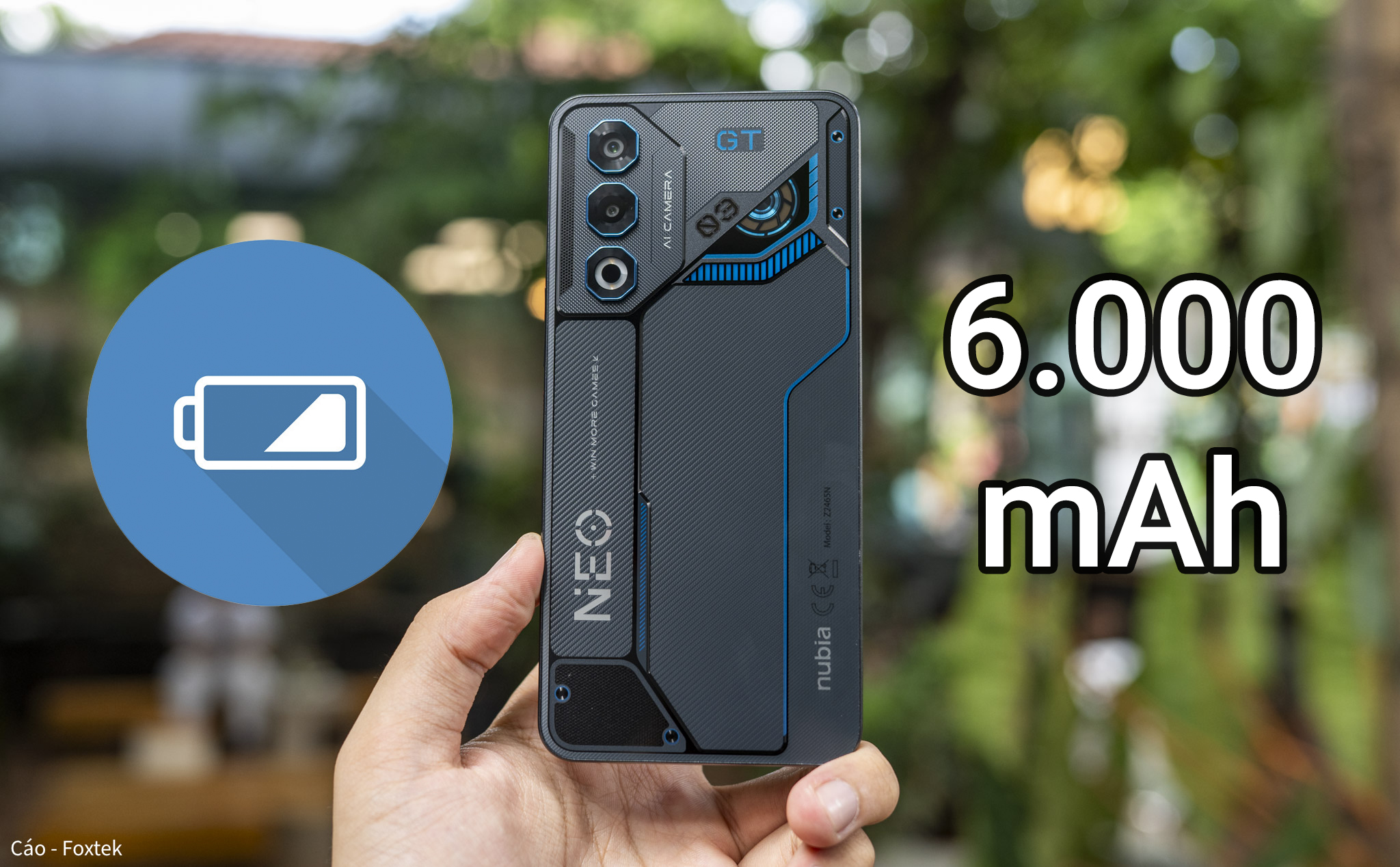 Test Pin: nubia Neo 3 GT 5G