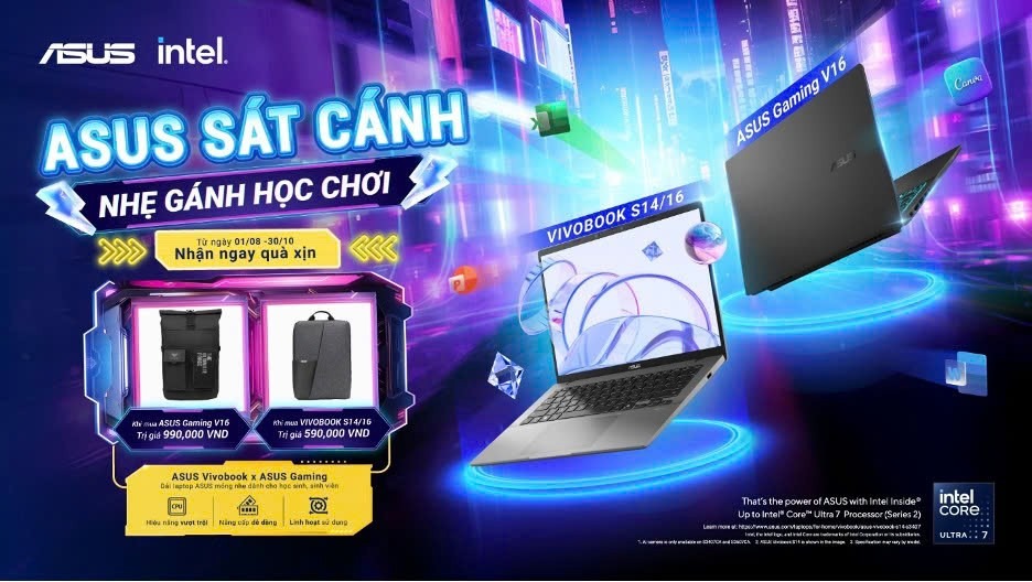 Vì sao sinh viên năm nhất nên ưu tiên laptop mỏng nhẹ ASUS khi nhập học?