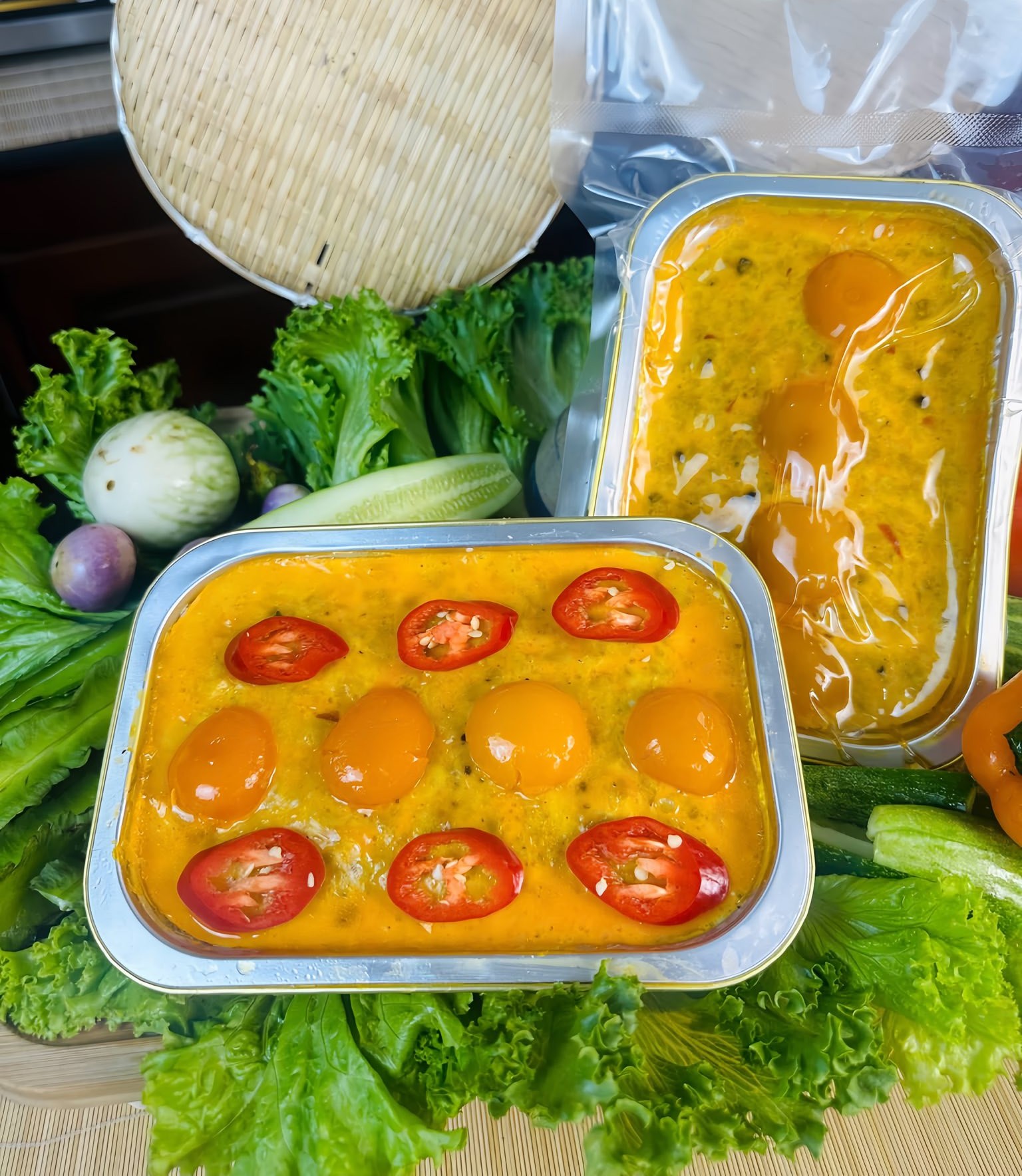 Khay nhôm đựng thực phẩm