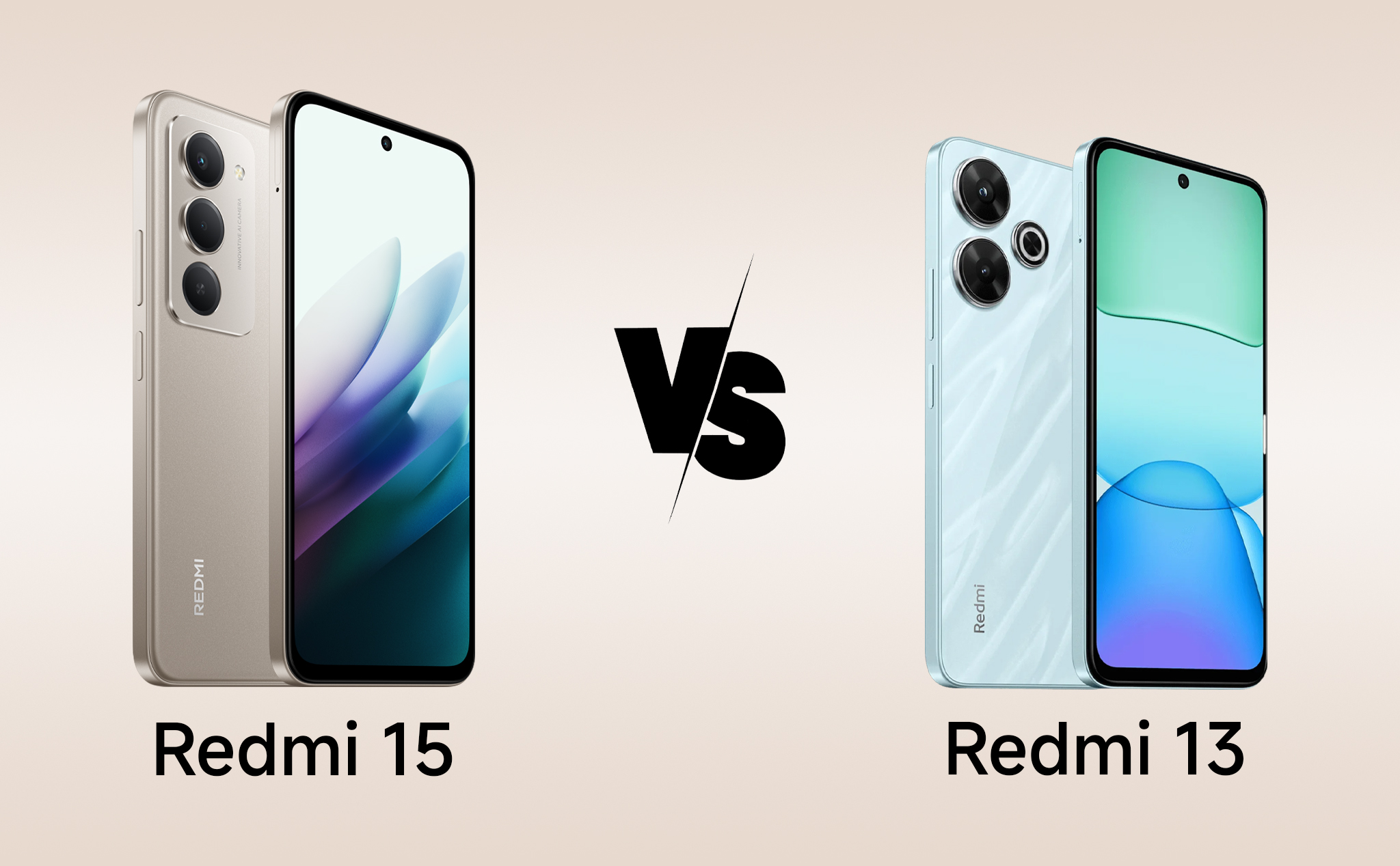 So sánh Redmi 15 VS Redmi 13