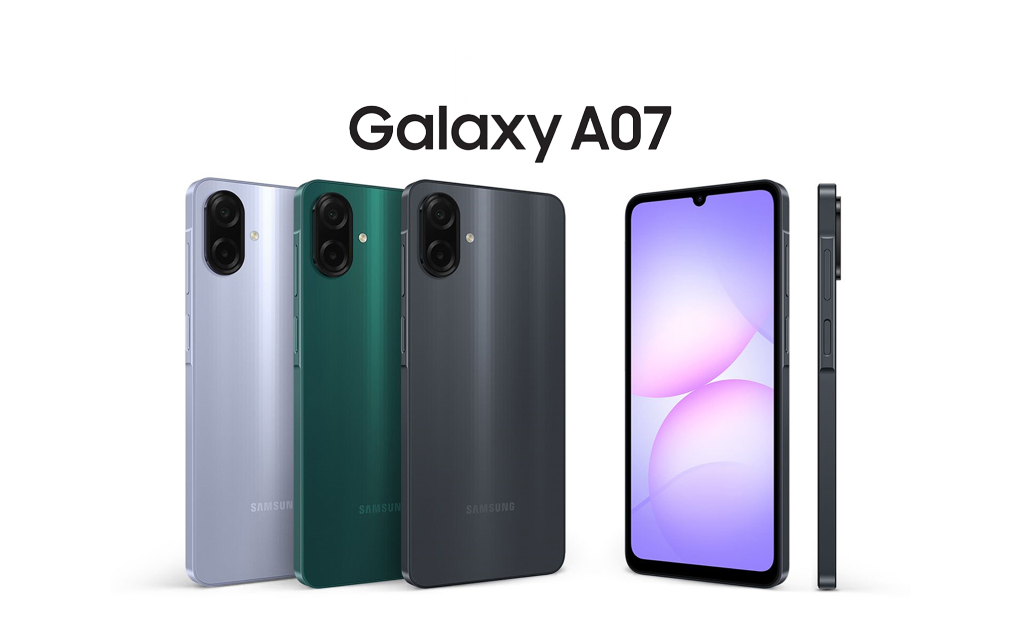 Samsung Galaxy A07 ra mắt: Cập nhật 6 bản Android, pin 5.000 mAh, sạc nhanh 25 W, giá 3.39 triệu
