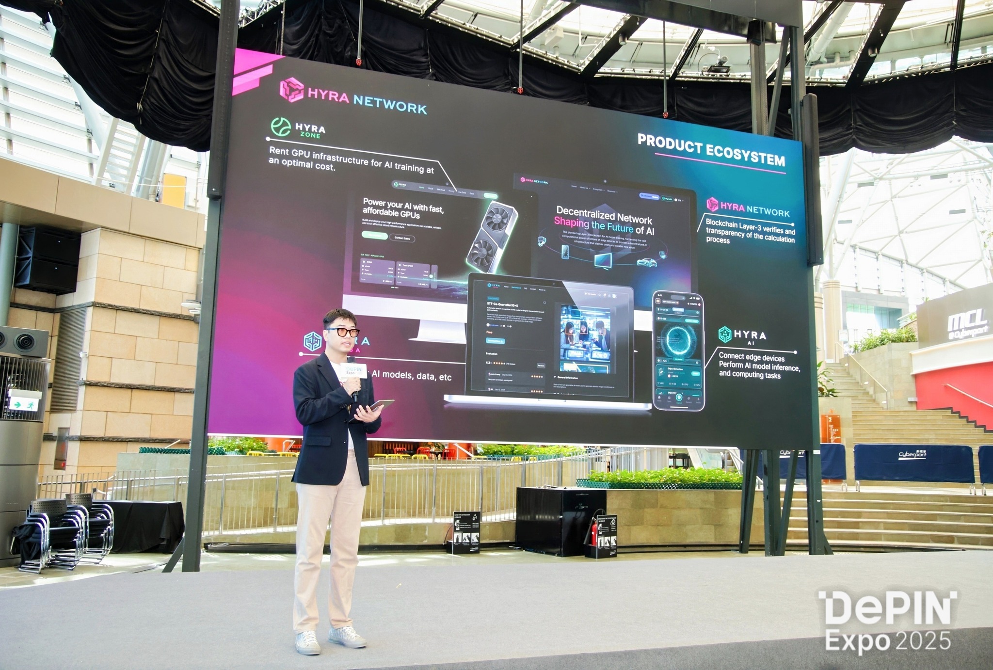 Hyra Network tại DEPIN EXPO 2025: Dấu ấn tại sự kiện lớn nhất Châu Á